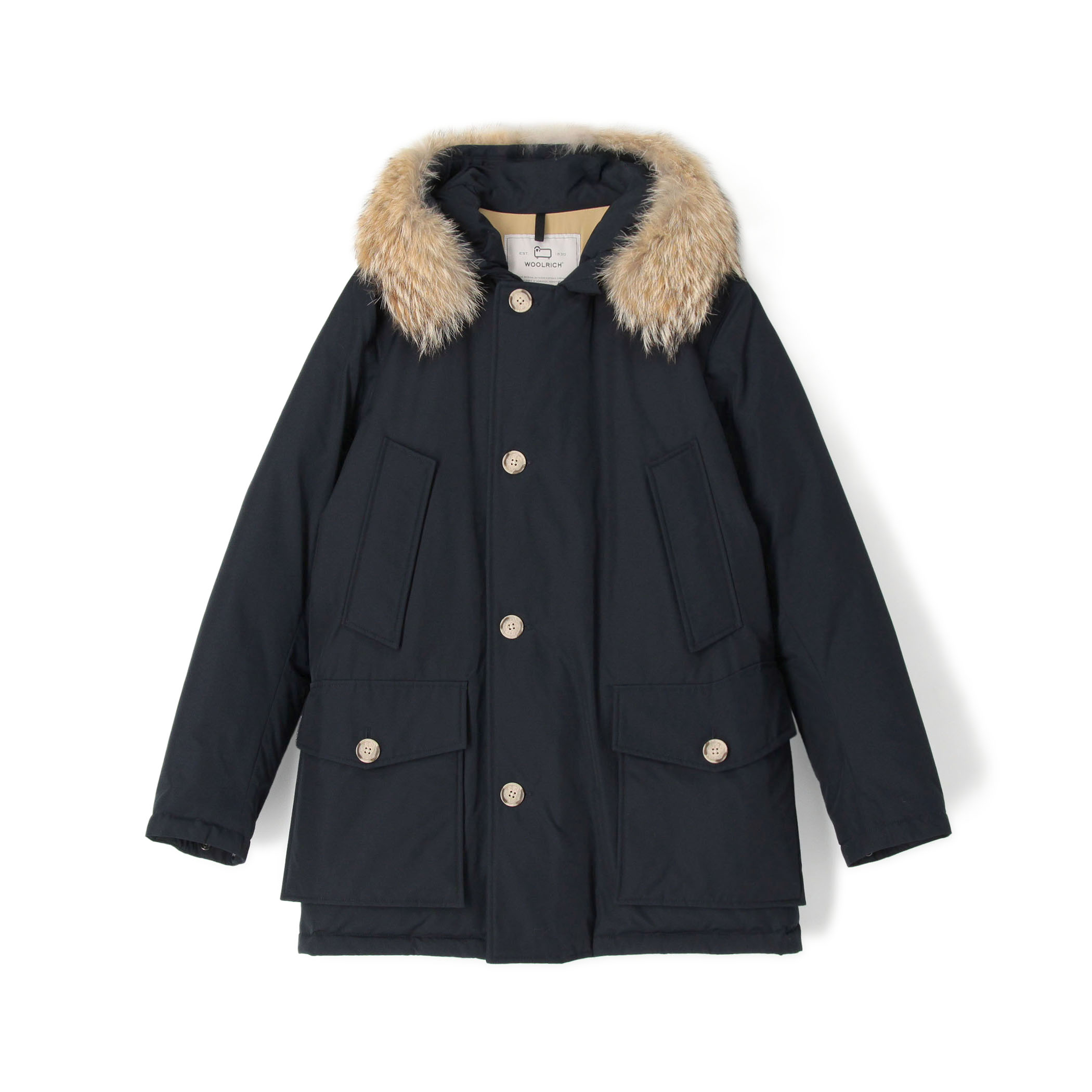 2022年春の ウールリッチ WOOLRICH ARCTIC 黒 ダウンジャケット PARKA