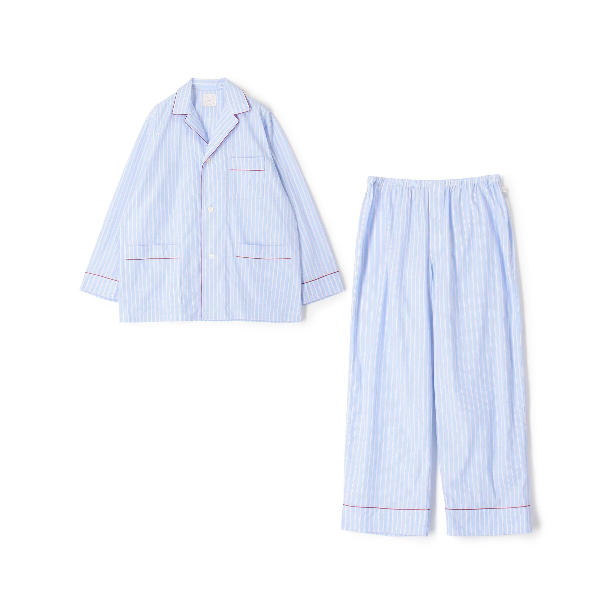 コットンブロードストライプ パジャマ（メンズ）