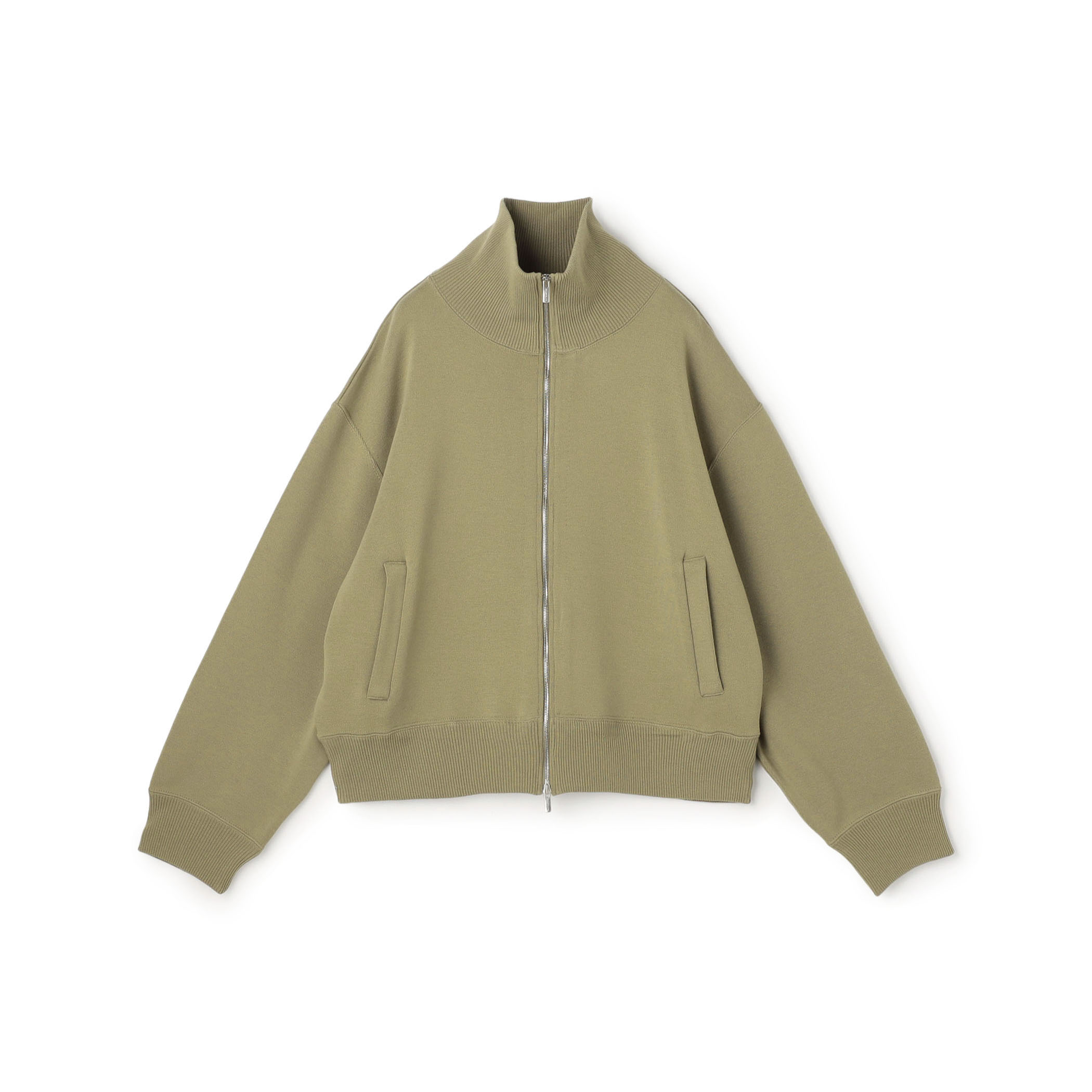 コットンスピニングウール トラックジャケット