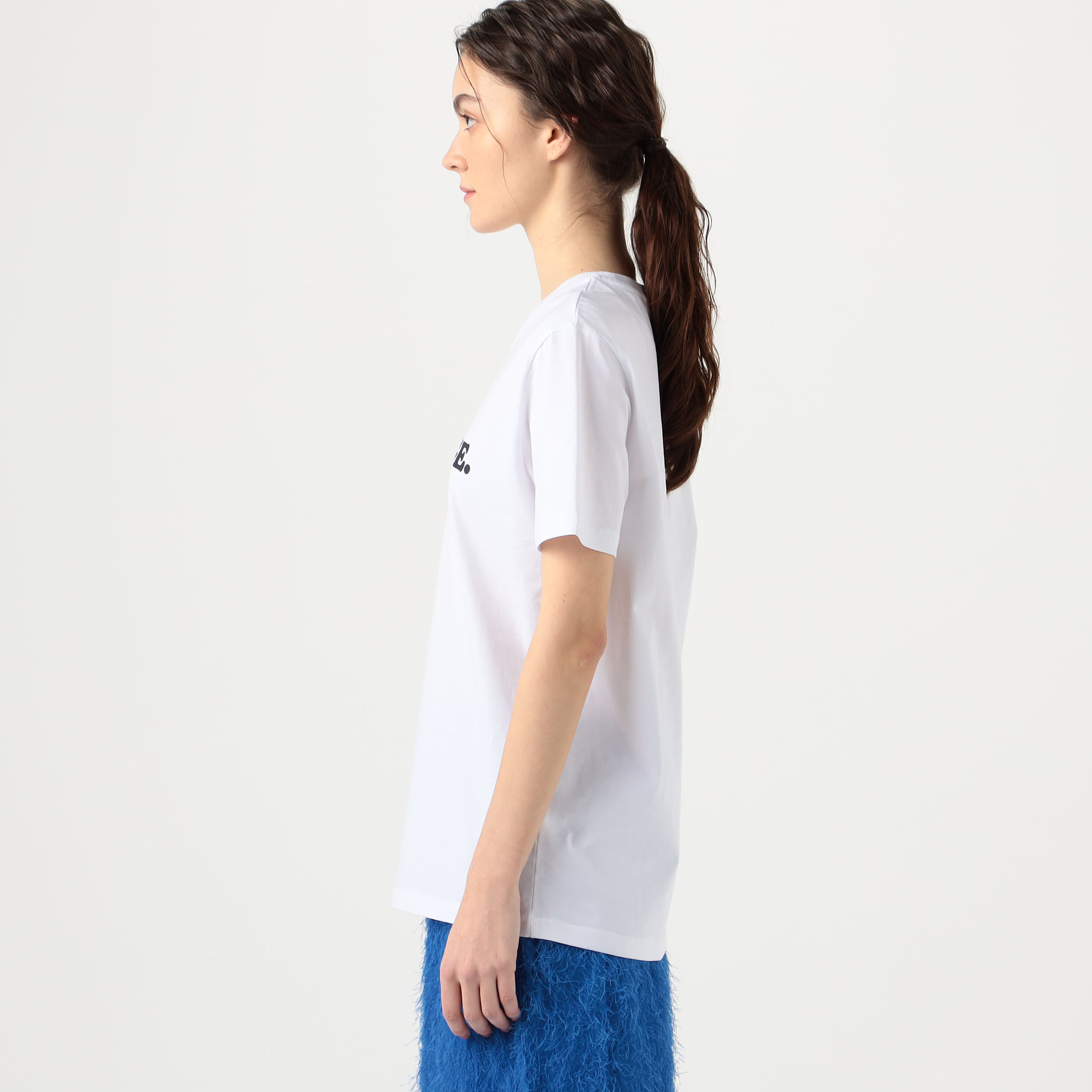 Les Petits Basics a la plage コットン プリントTシャツ