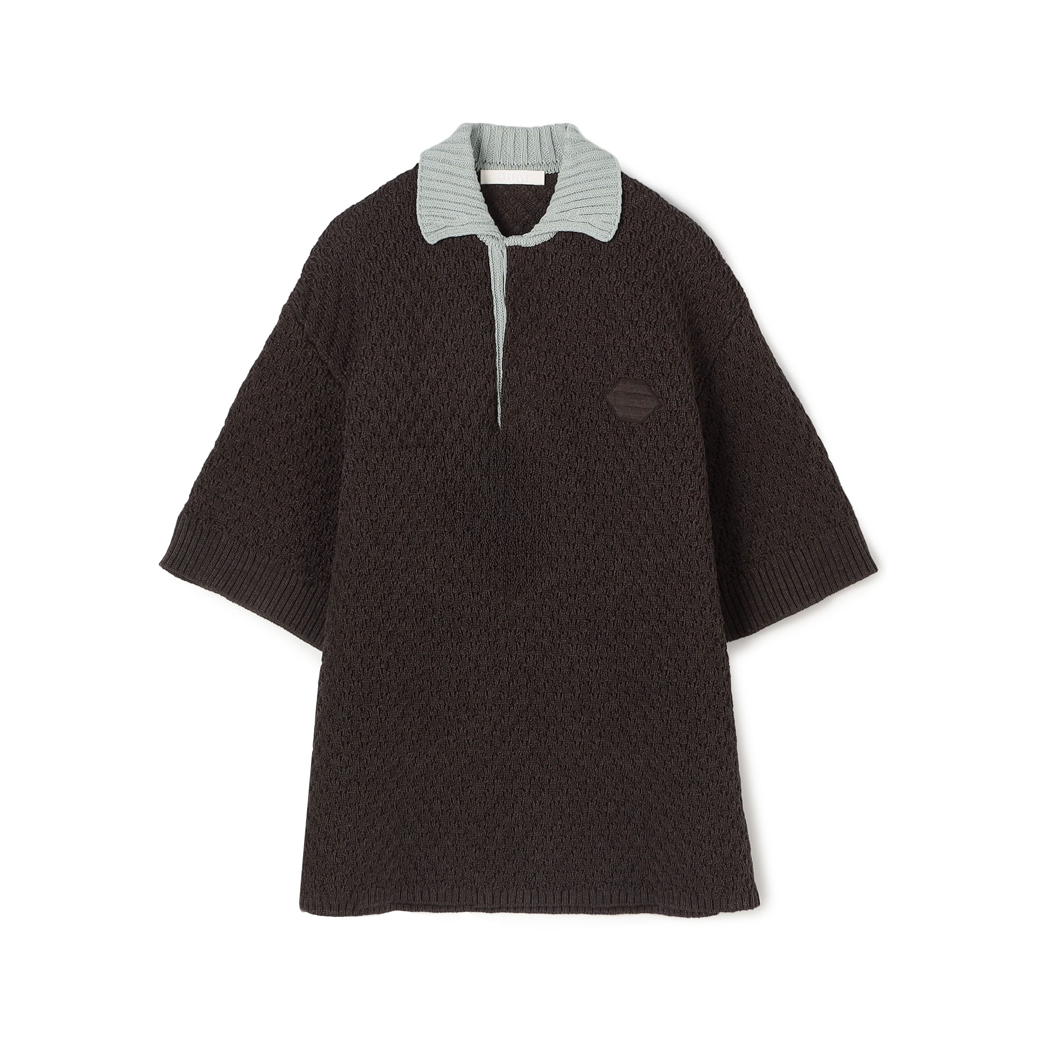 OUAT META POLO コットン ニットポロシャツ