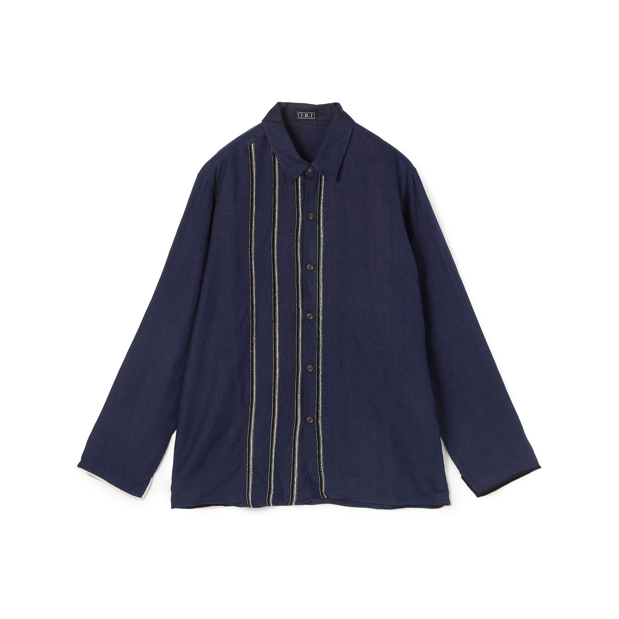 JUPE BY JACKIE Balos リネン エンブロイダリーシャツ