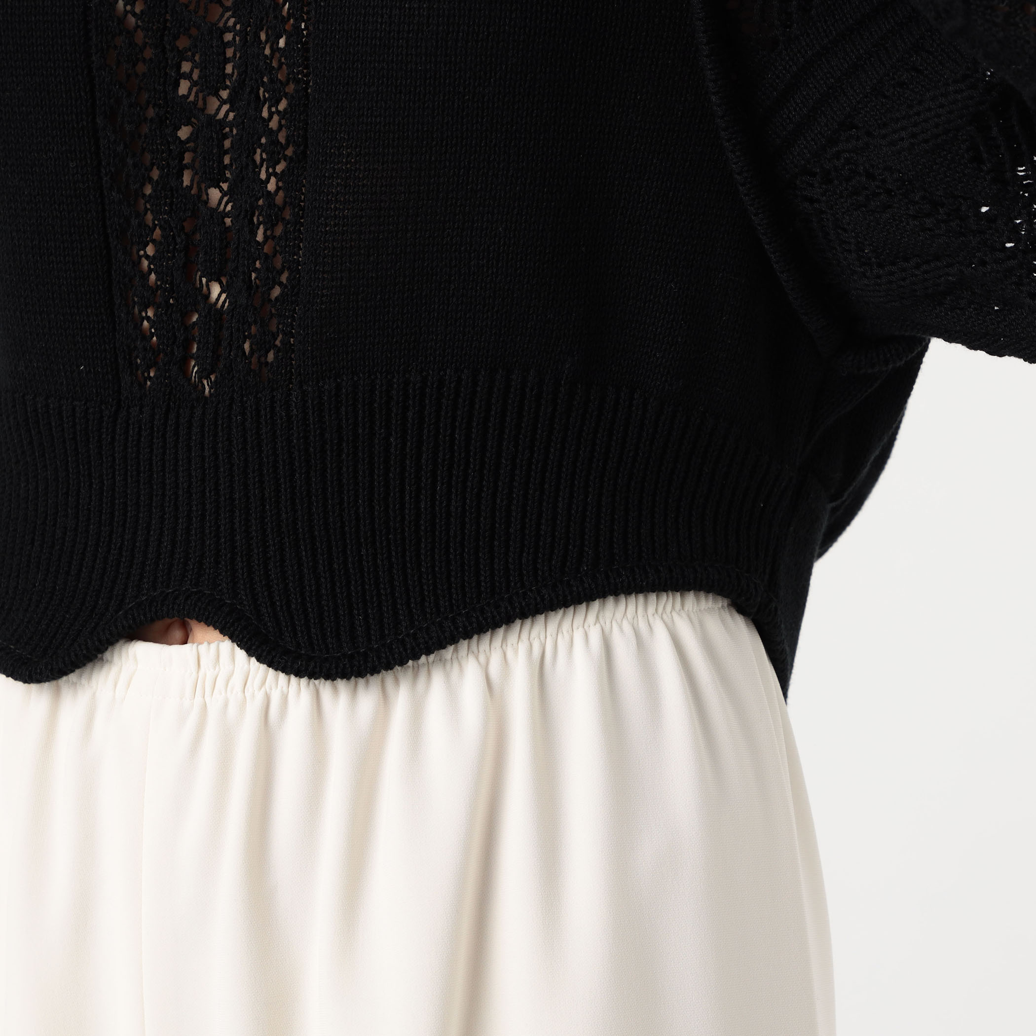 Mame Kurogouchi Lace Knitted Top｜トゥモローランド 公式通販