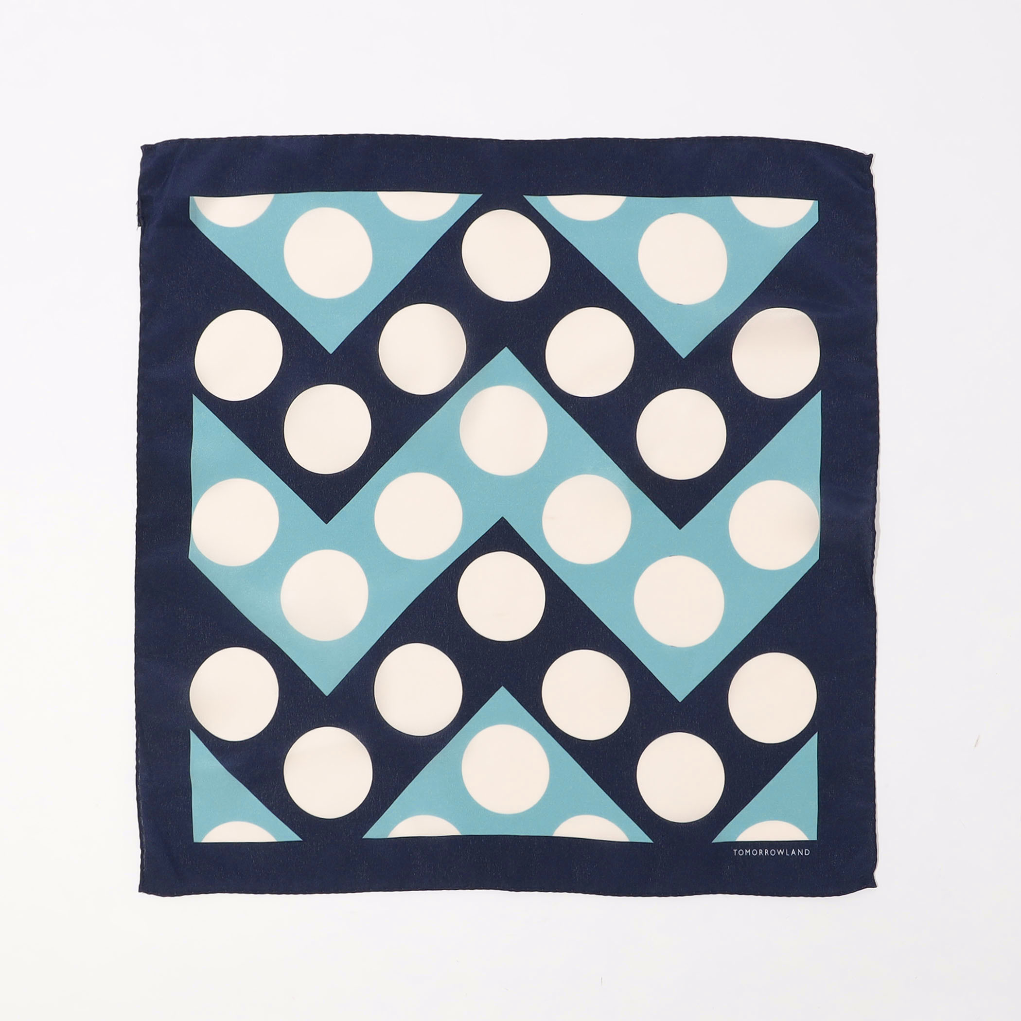 TOMORROWLAND MADE IN ITALY ドット シルクポケットチーフ
