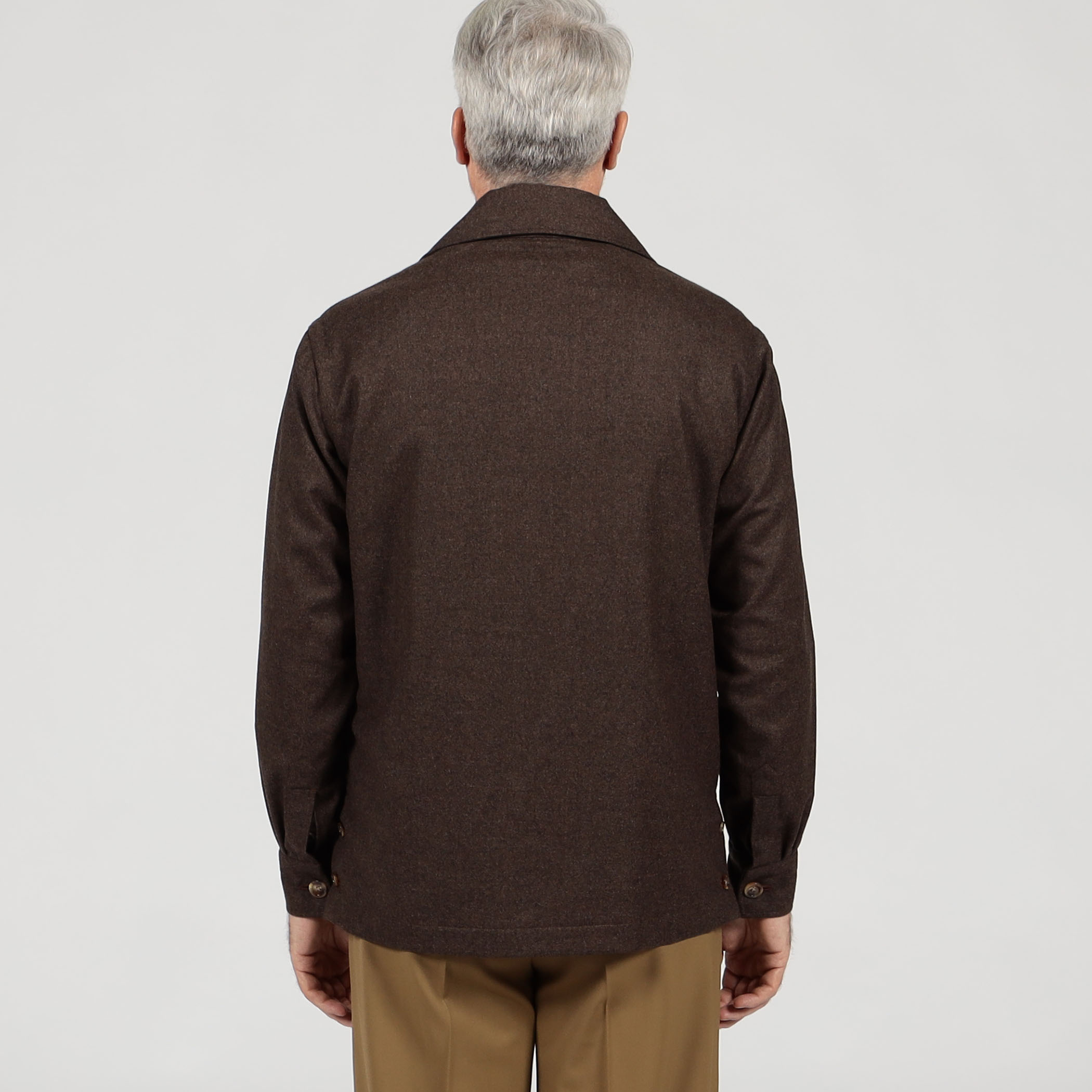 TOMORROWLAND PILGRIM ウール ハンドカバーシャツ｜トゥモローランド