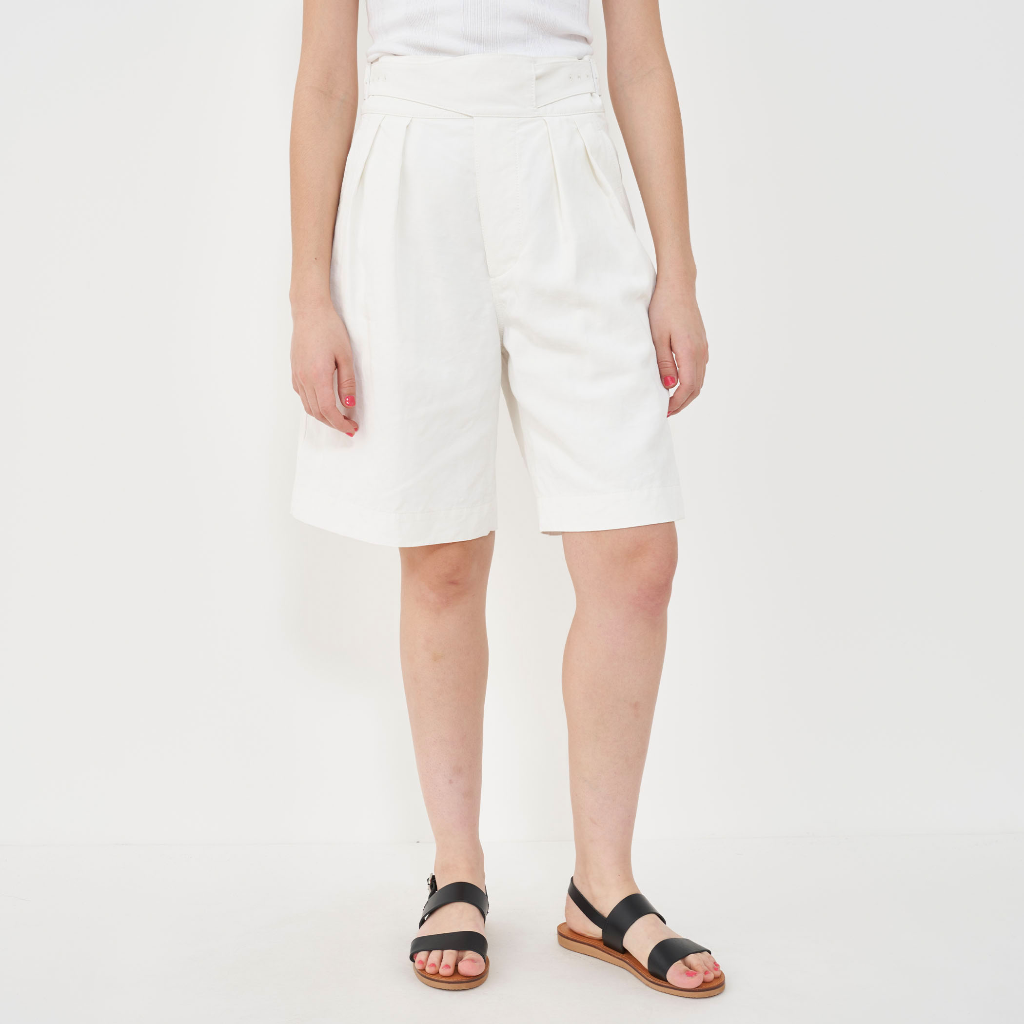 美品】fig london リネンチェックパンツ グルカパンツ