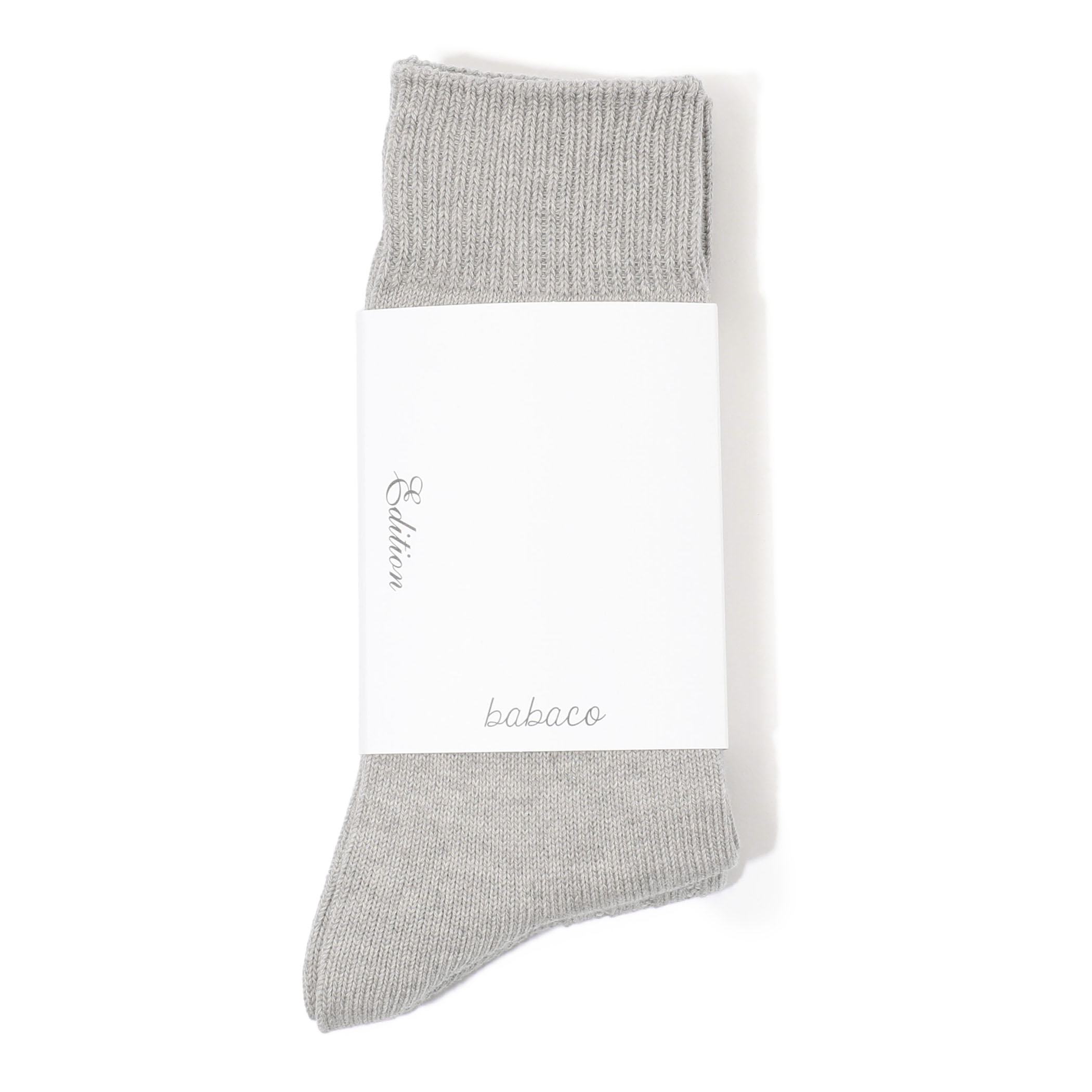 ■【別注】babaco×Edition BOTANICAL DYED TAKES ソックス