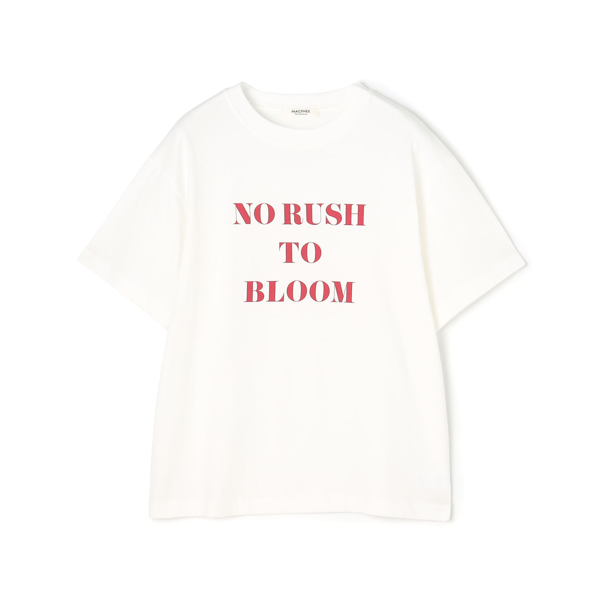 コットンロゴプリント Tシャツ