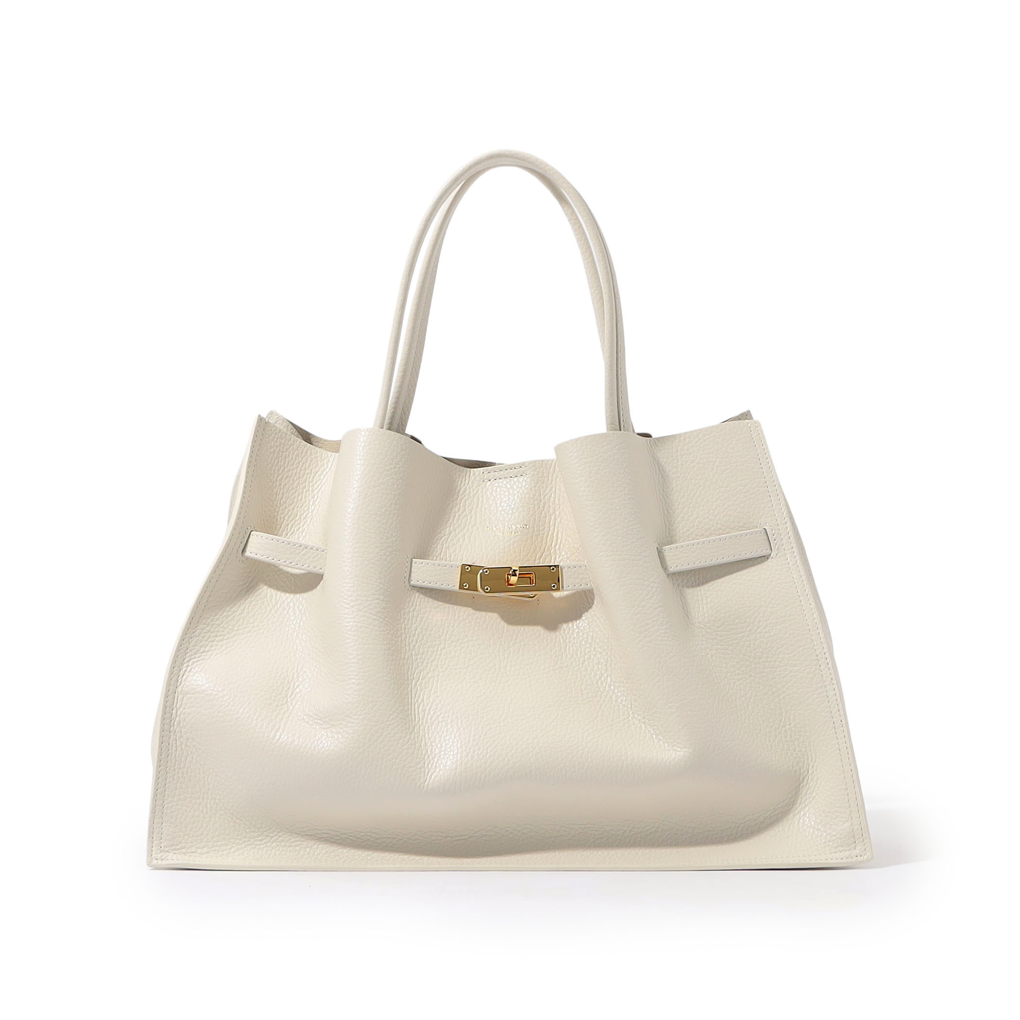 VIOLAd'ORO ダブルフェイスレザー トートバッグ