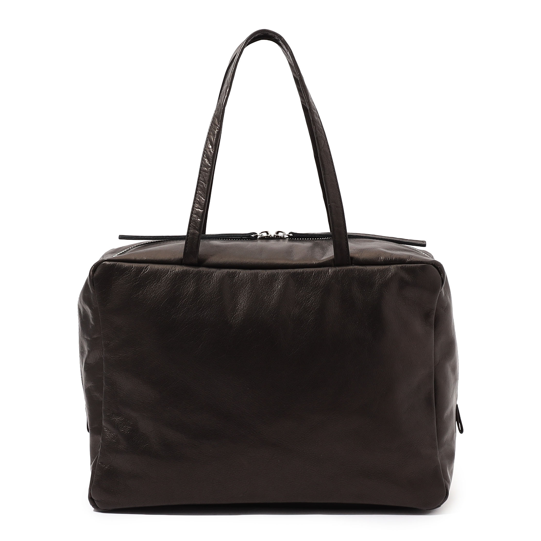 les basiques レザートートバッグ