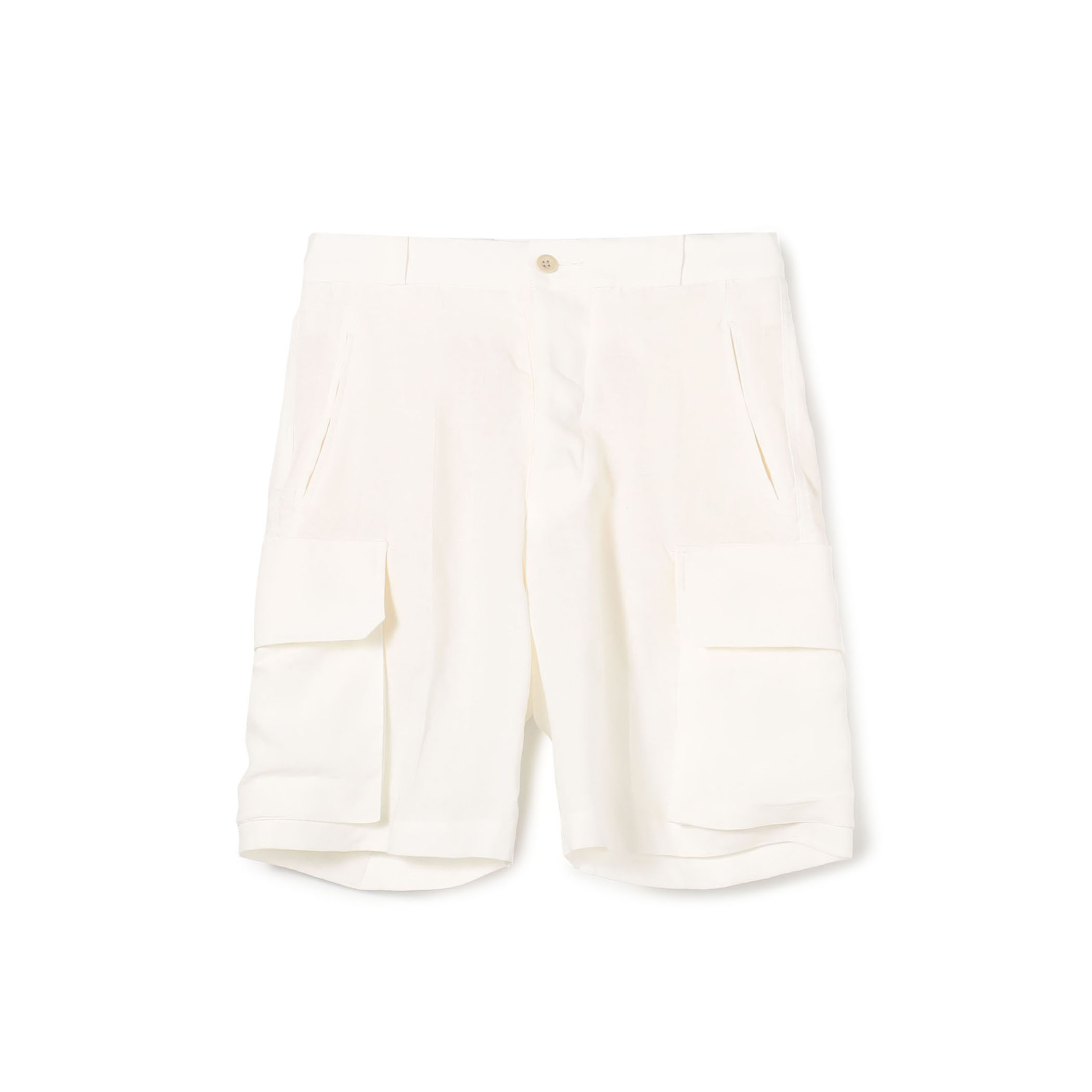 Tangent PIERRE SHORTS リネンポリエステル ショーツ