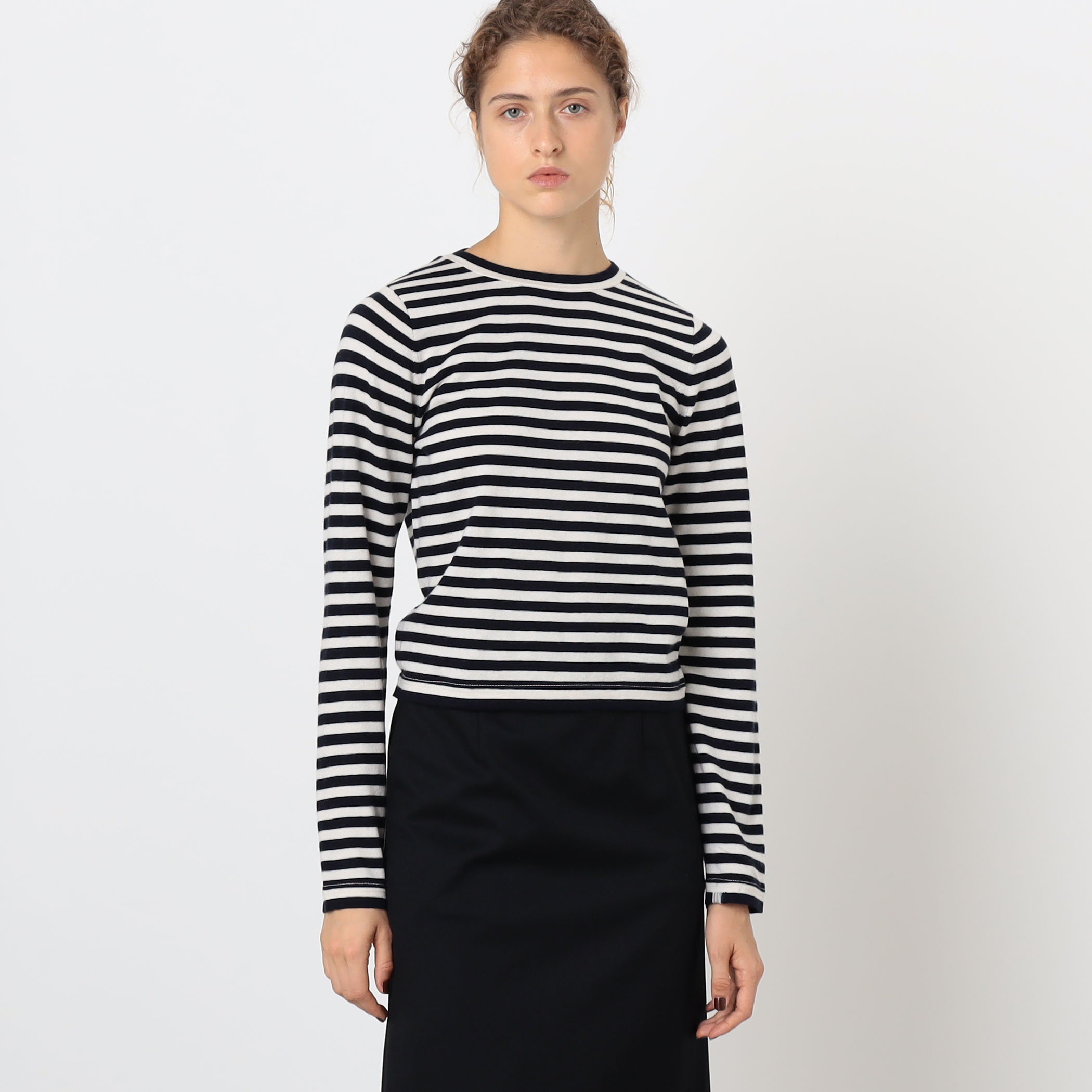 extreme cashmere lisa ロングスリーブ ニットTシャツ