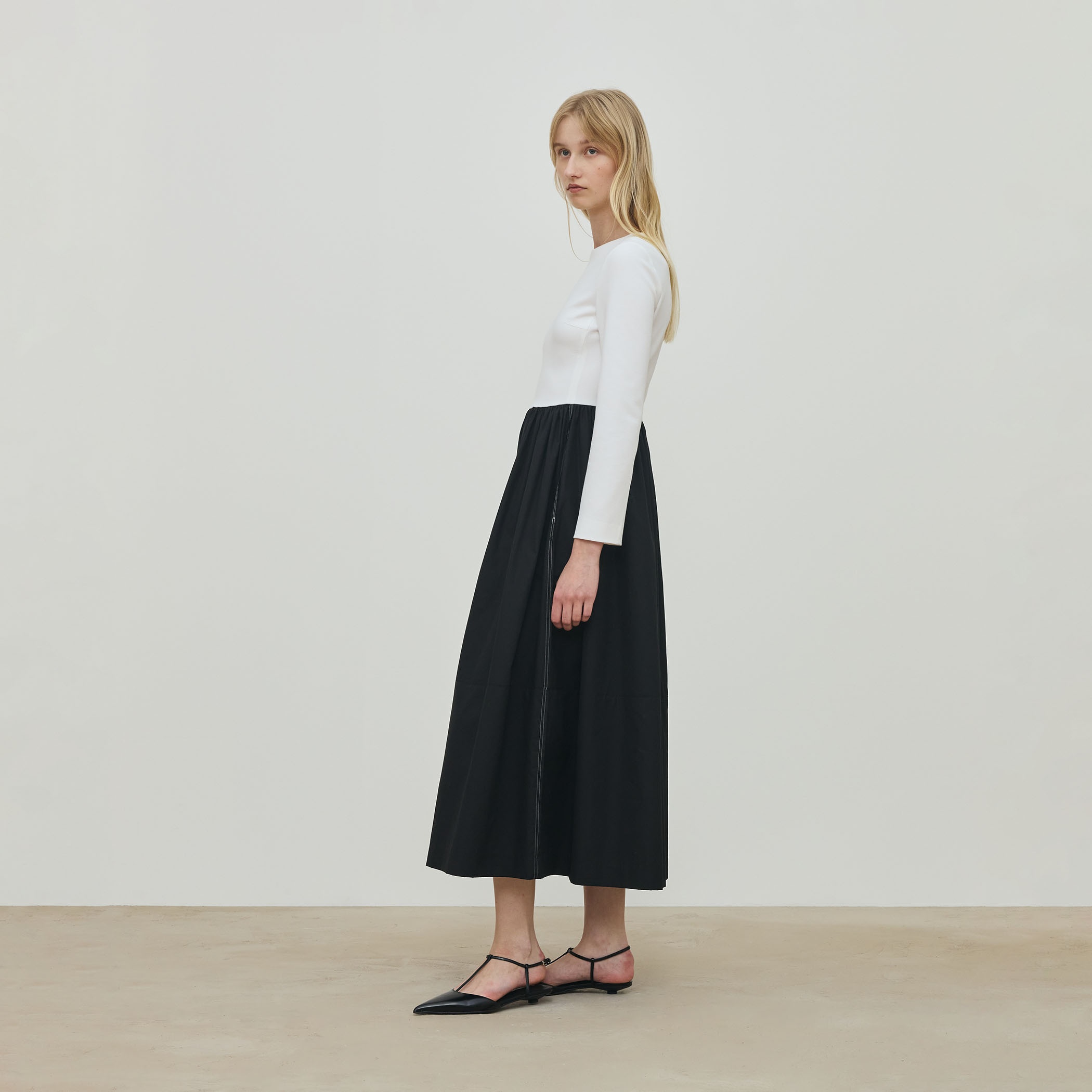 せっちゃん　　　　　未使用☆プランテーション コットンワンピース ウール混 Plantation プランテーション/WOMEN'S Tops/ワンピース(価格(安い順