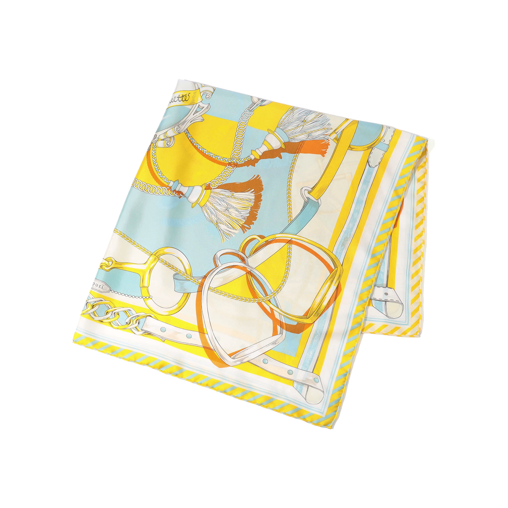 MANIPURI TASSEL シルクスカーフ