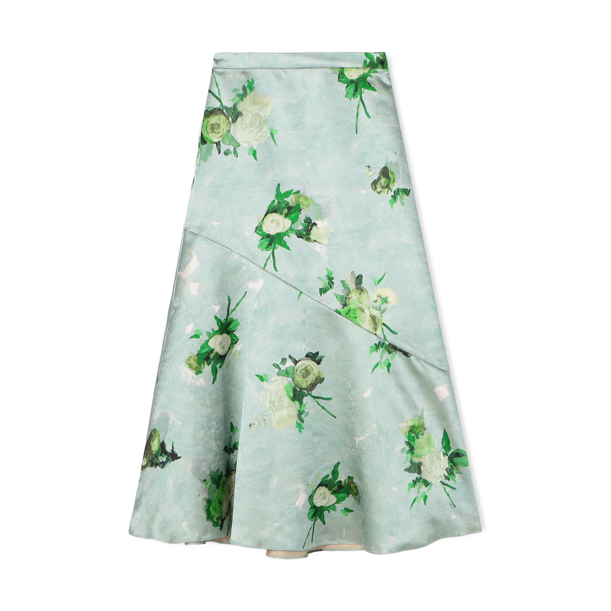 ERDEM A-LINE フラワープリント ミディアムスカート｜トゥモローランド