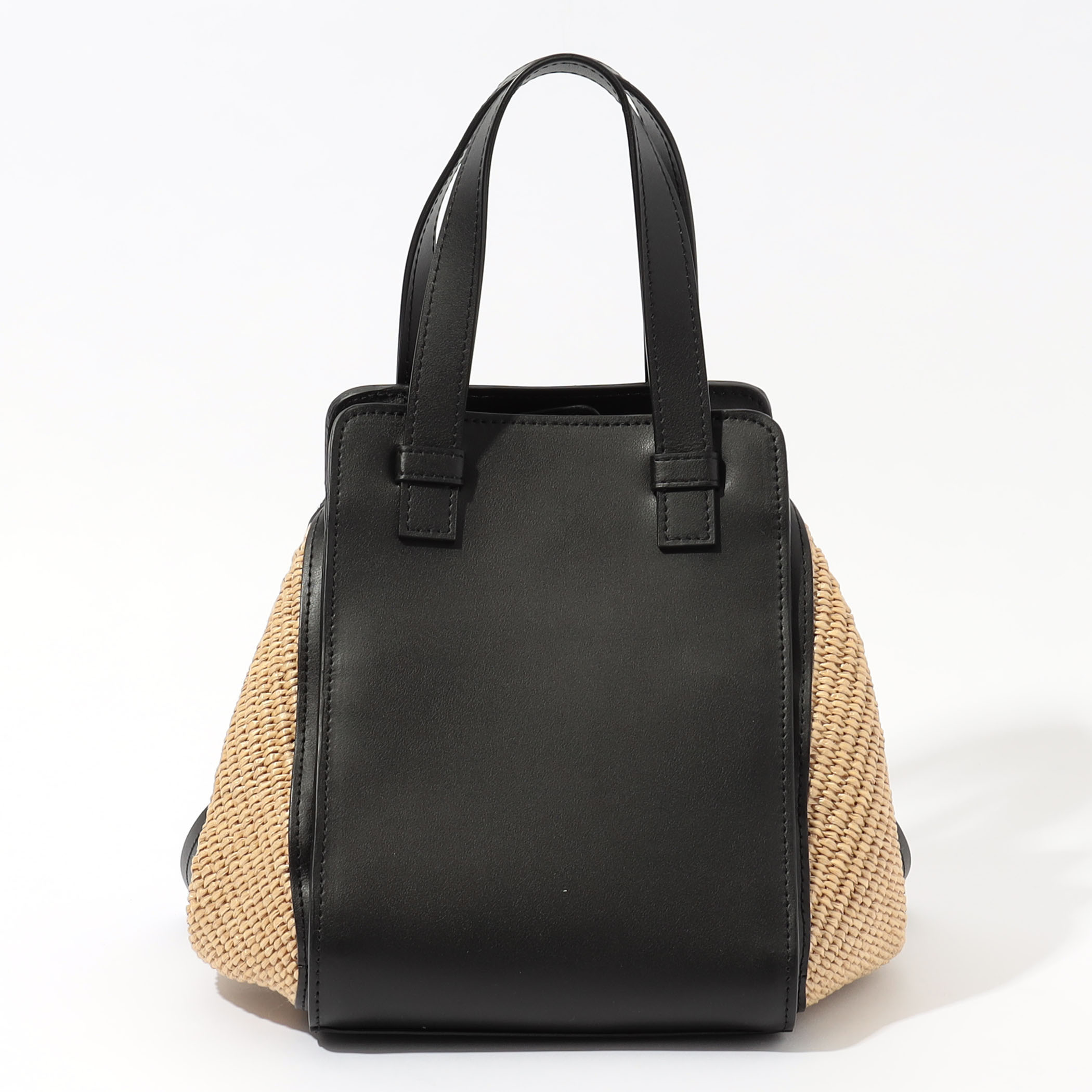 【専用】【美品】トゥモローランド Carol J.  ラフィアコンビバンドバッグ セール】 Carol J. ラフィアコンビ スクエアバッグ （ショルダーバッグ