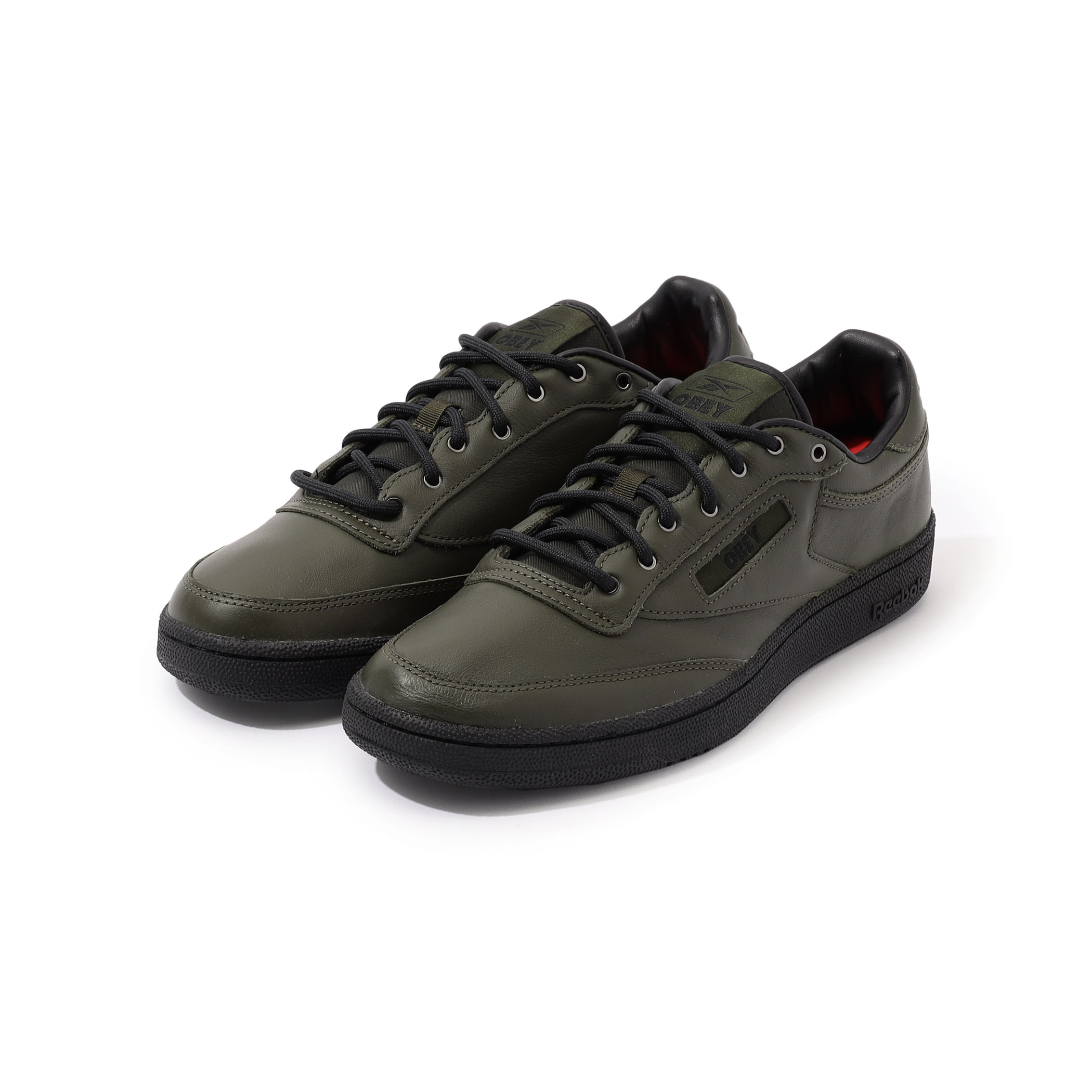 Reebok × OBEY CLUB C 85 スニーカー