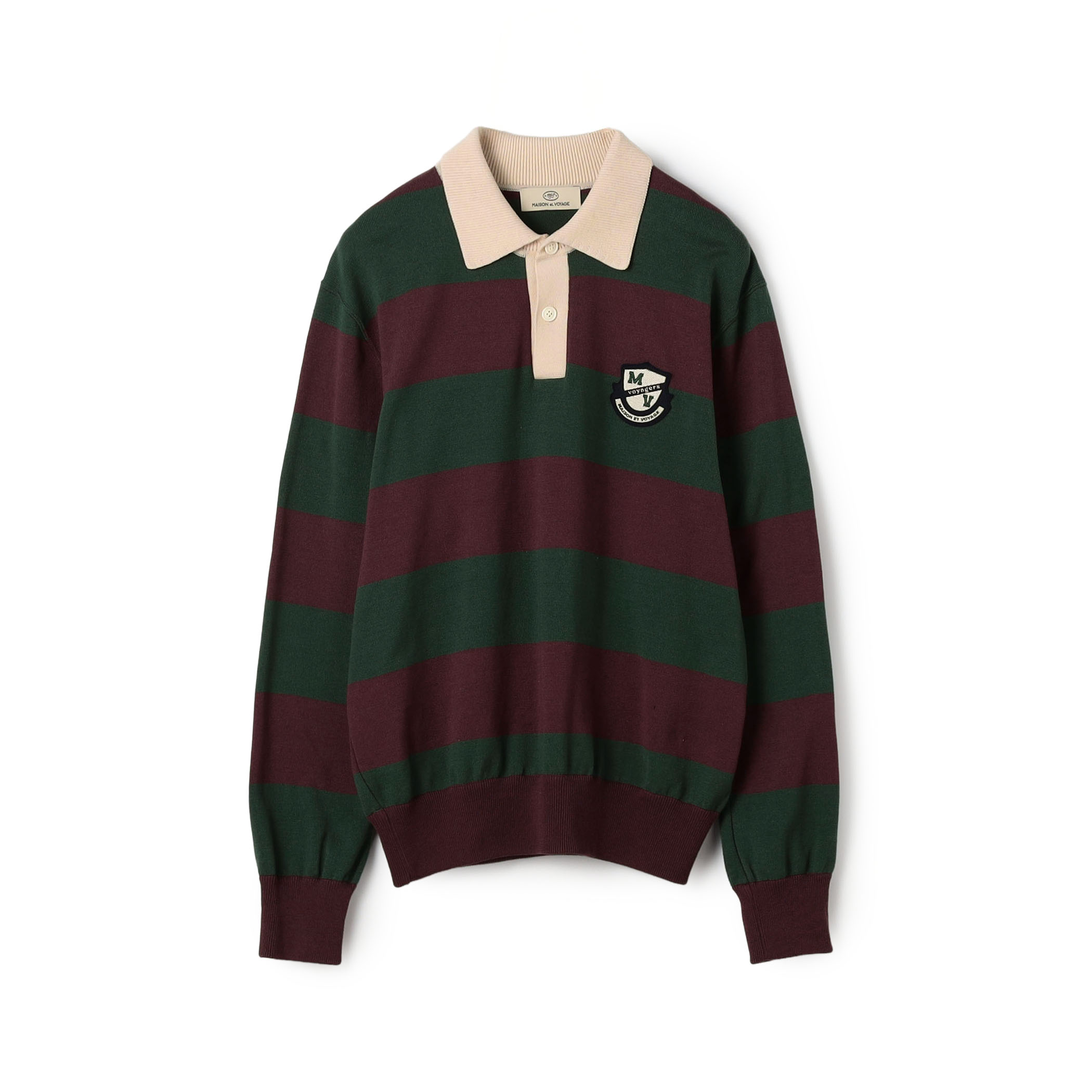 シルケットコーマコットン ニットラガーシャツ