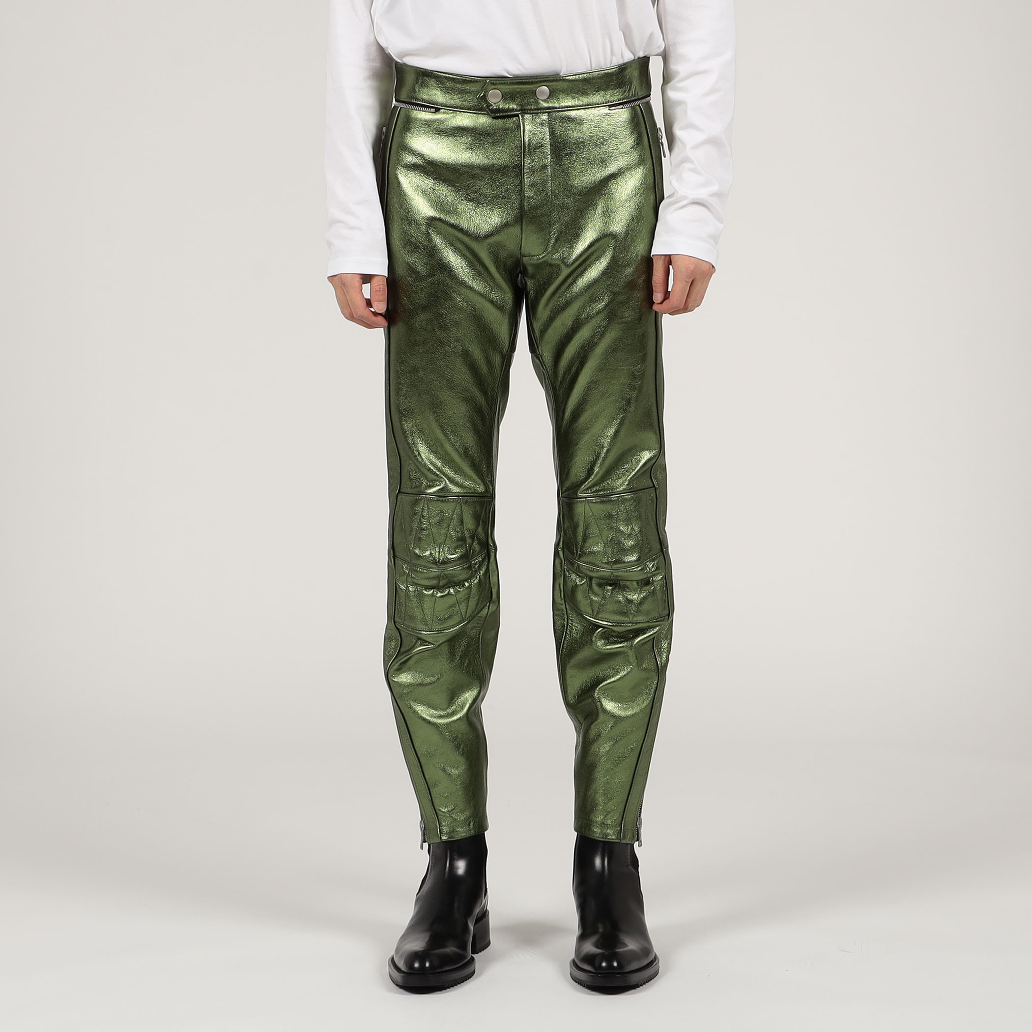 DRIES VAN NOTEN LOGRAVE 1144 レザー パンツ｜トゥモローランド 公式通販