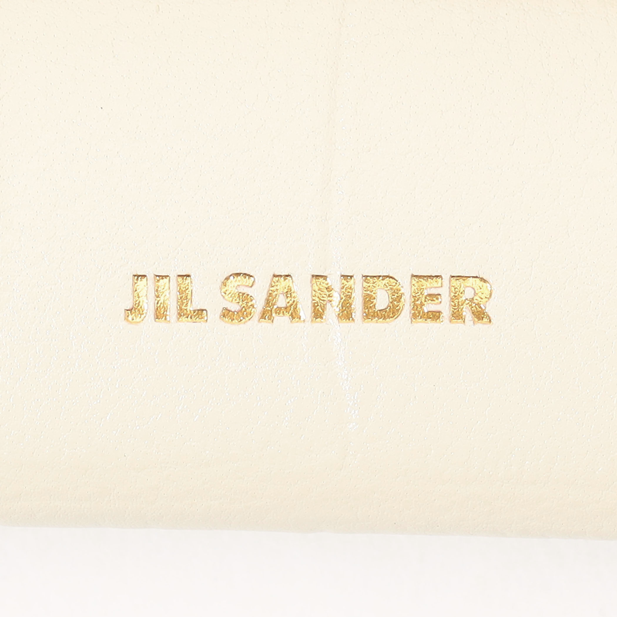 parupi様JIL SANDER ジルサンダー ゴールド レザー コイン