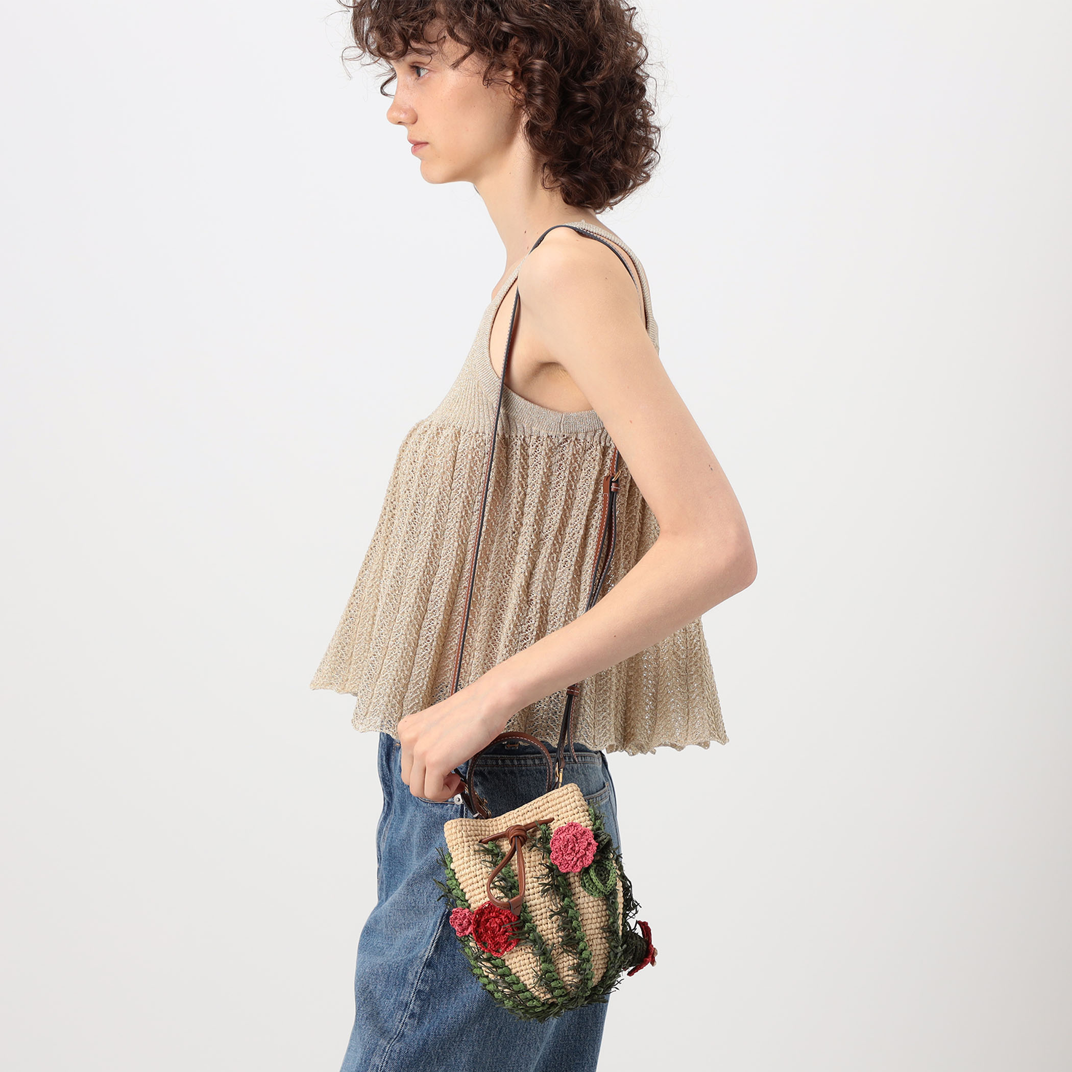 ANYA HINDMARCH CACTUS CROSSBODY バッグ｜トゥモローランド 公式サイト