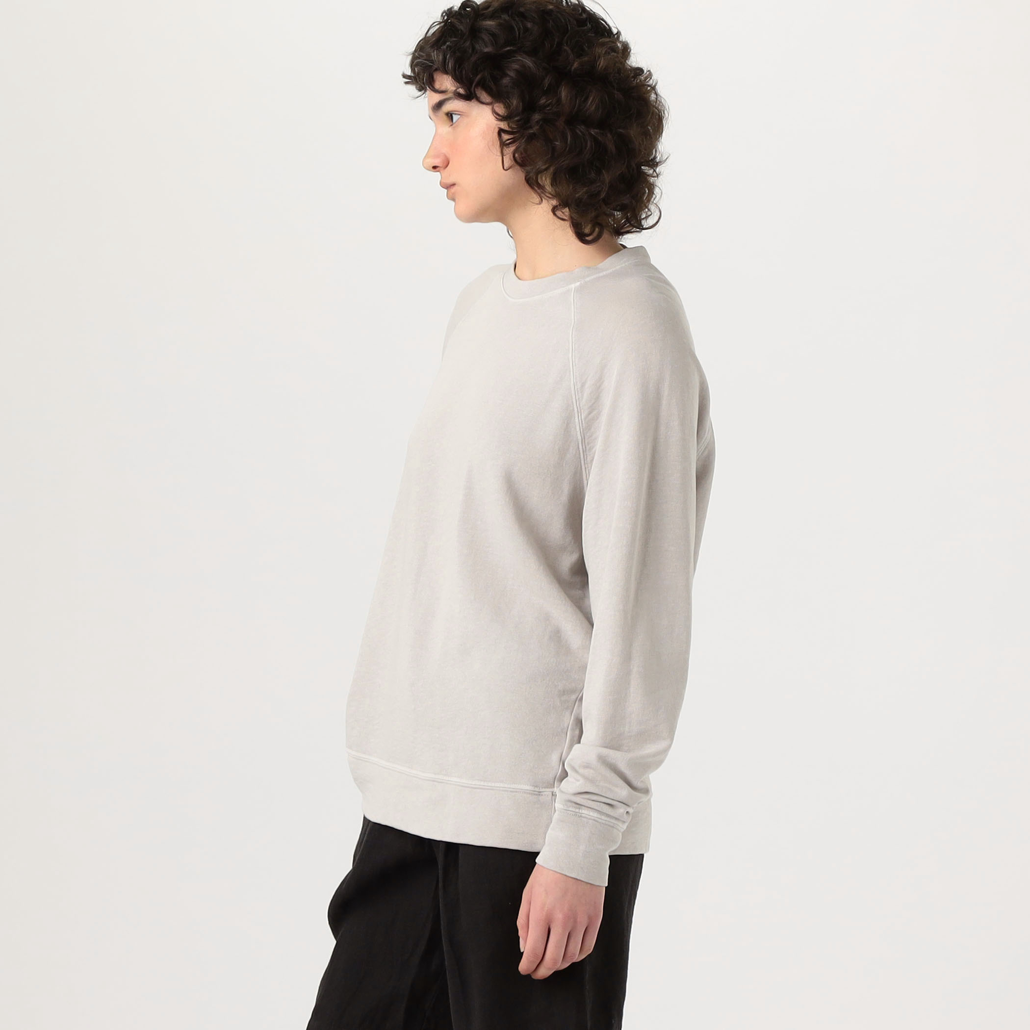 バックパイルスエット ラグランスリーブプルオーバー WXA3657