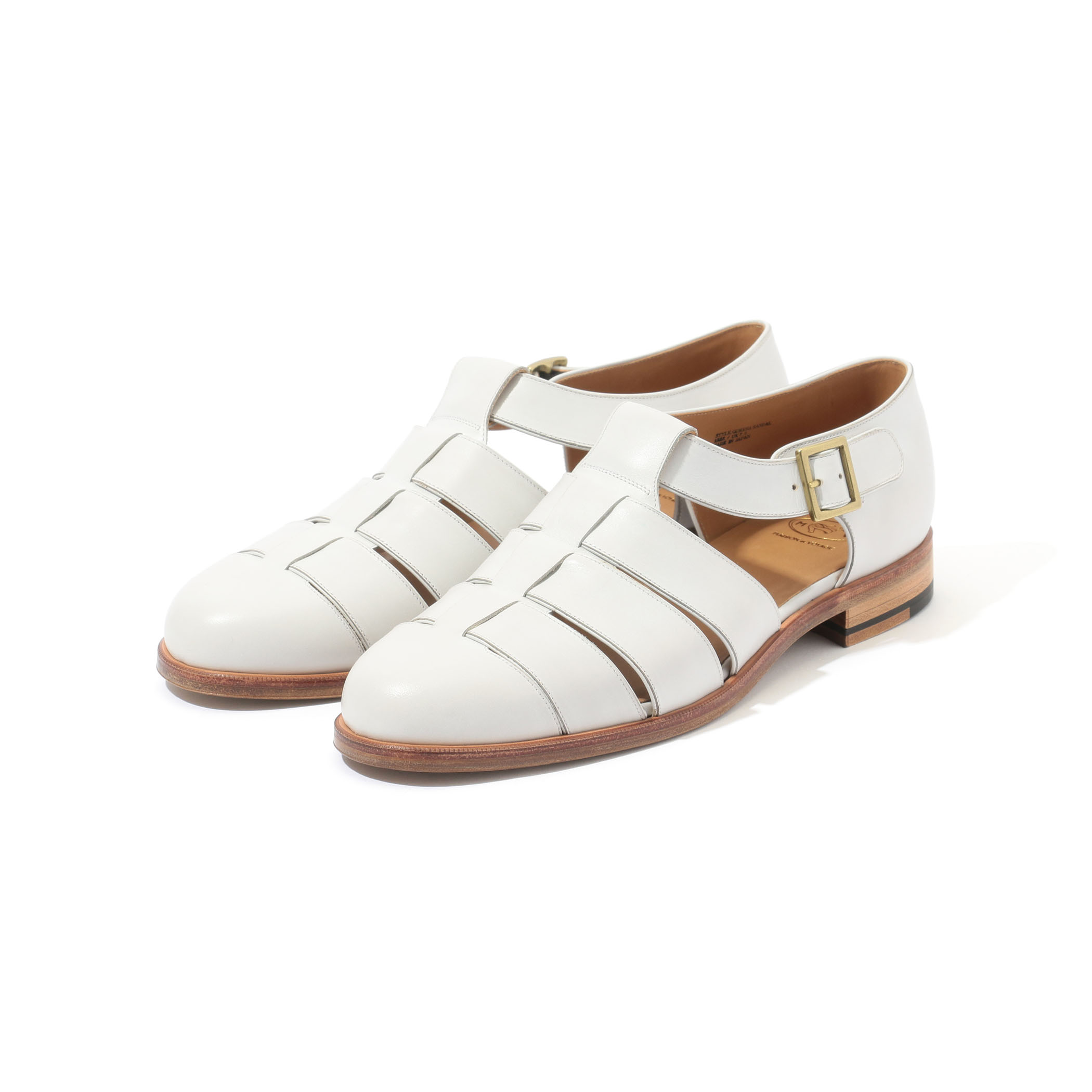 MAISON et VOYAGE カーフ グルカサンダル