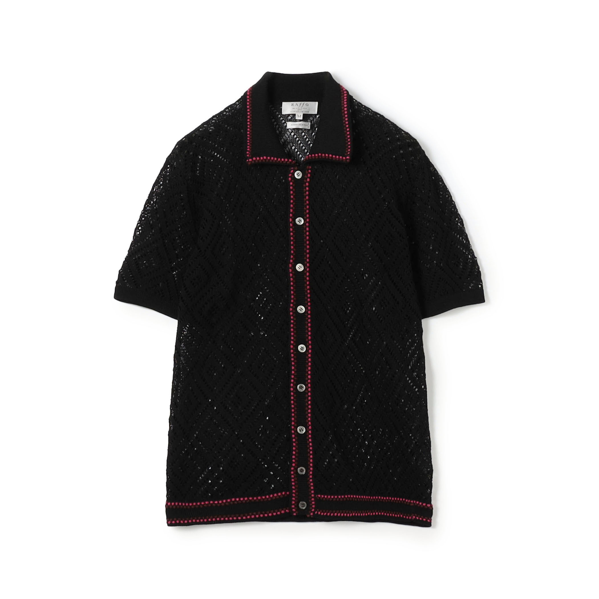 【別注】Raffa Molina コットン ニットシャツ
