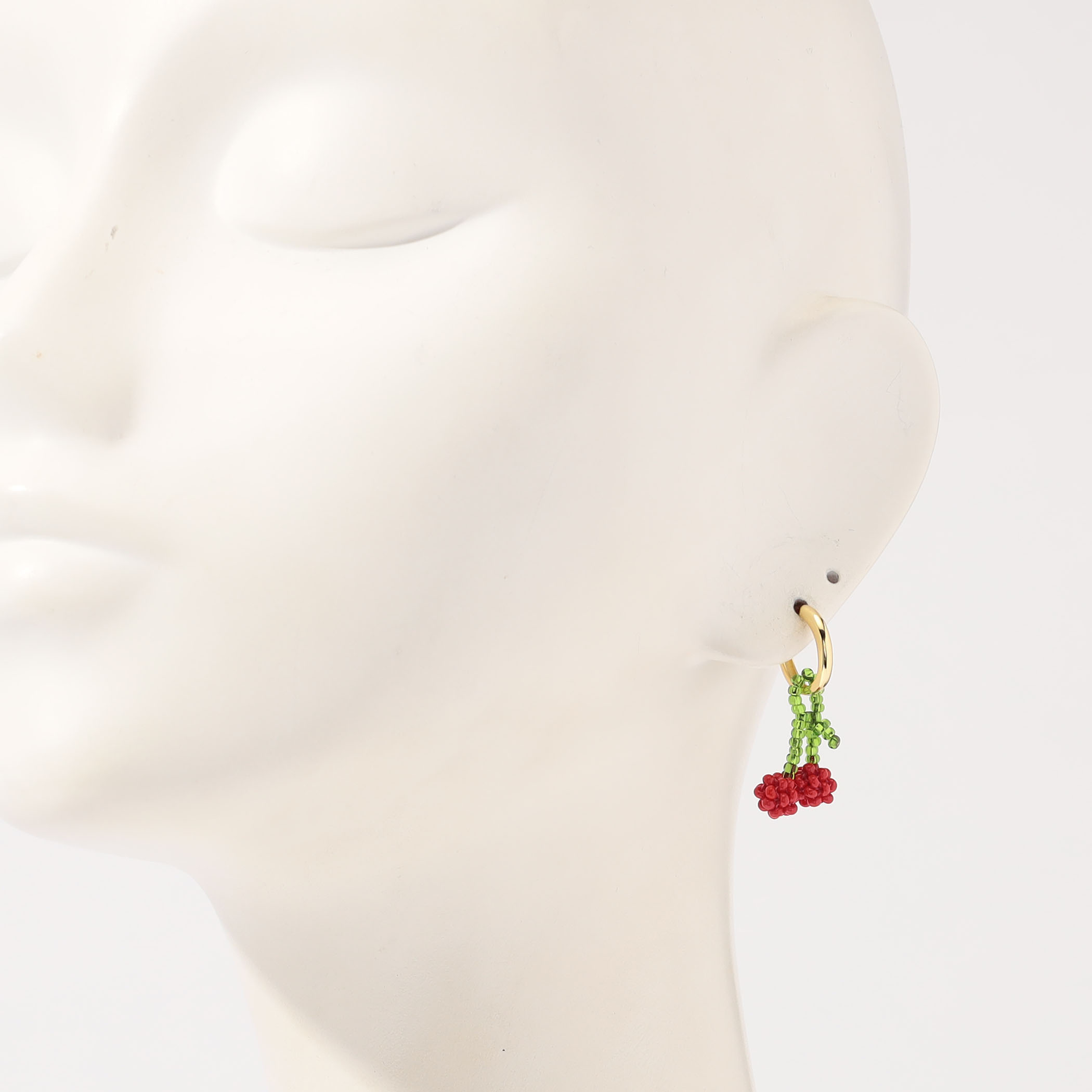 Pura Utz Mini Cherry Earring 片耳ピアス｜トゥモローランド 公式サイト