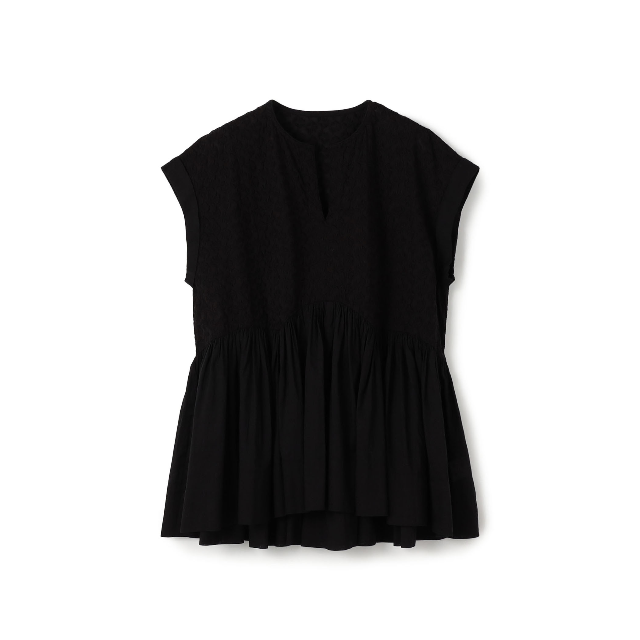 【別注】ne Quittez pas BLACK ブラウス