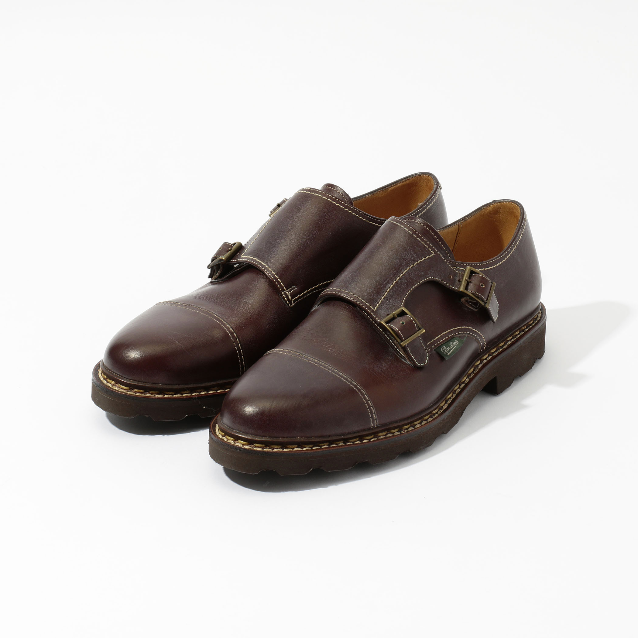 Paraboot WILLIAM ダブルモンク レザーシューズ