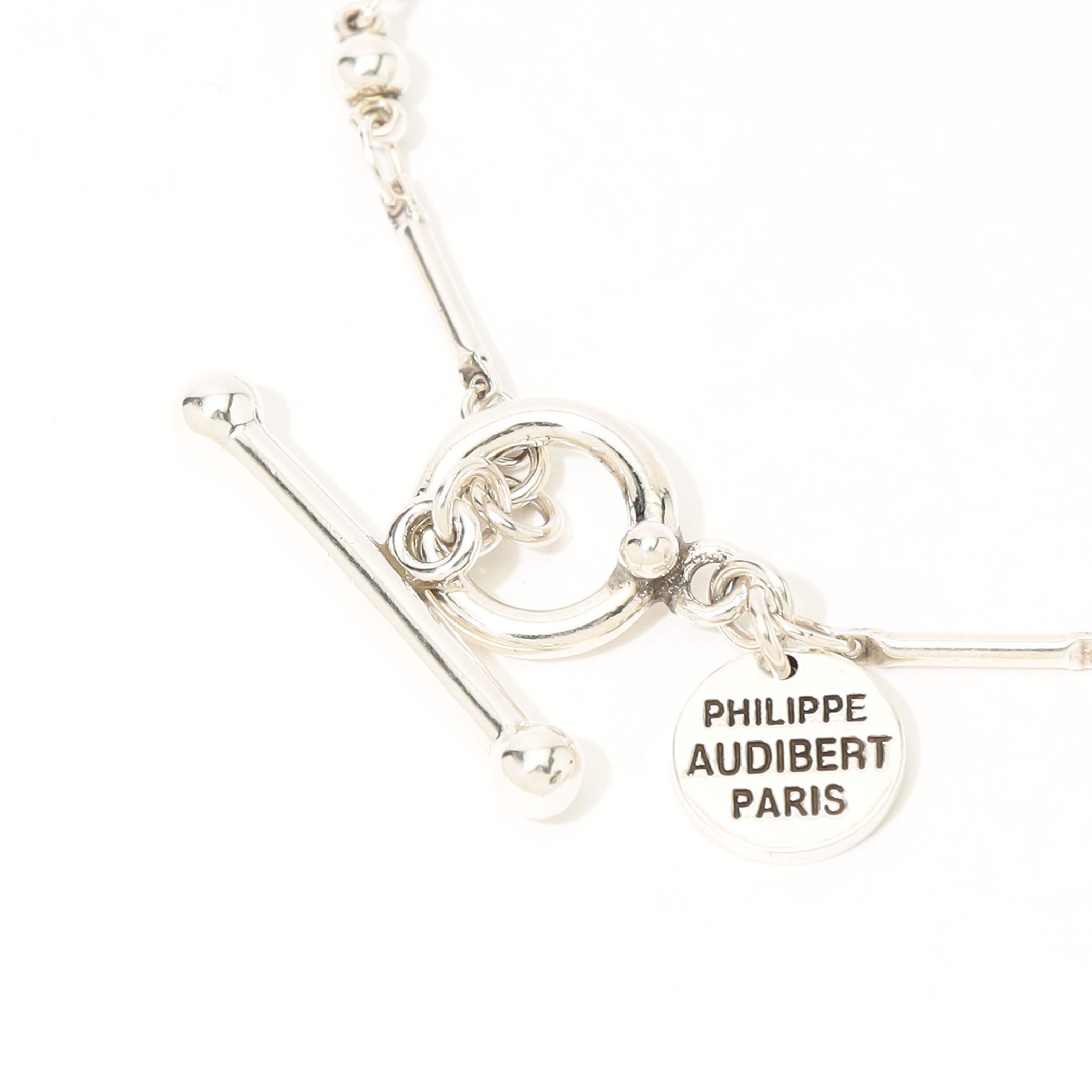 PHILIPPE AUDIBERT Garnet チェーンブレスレット