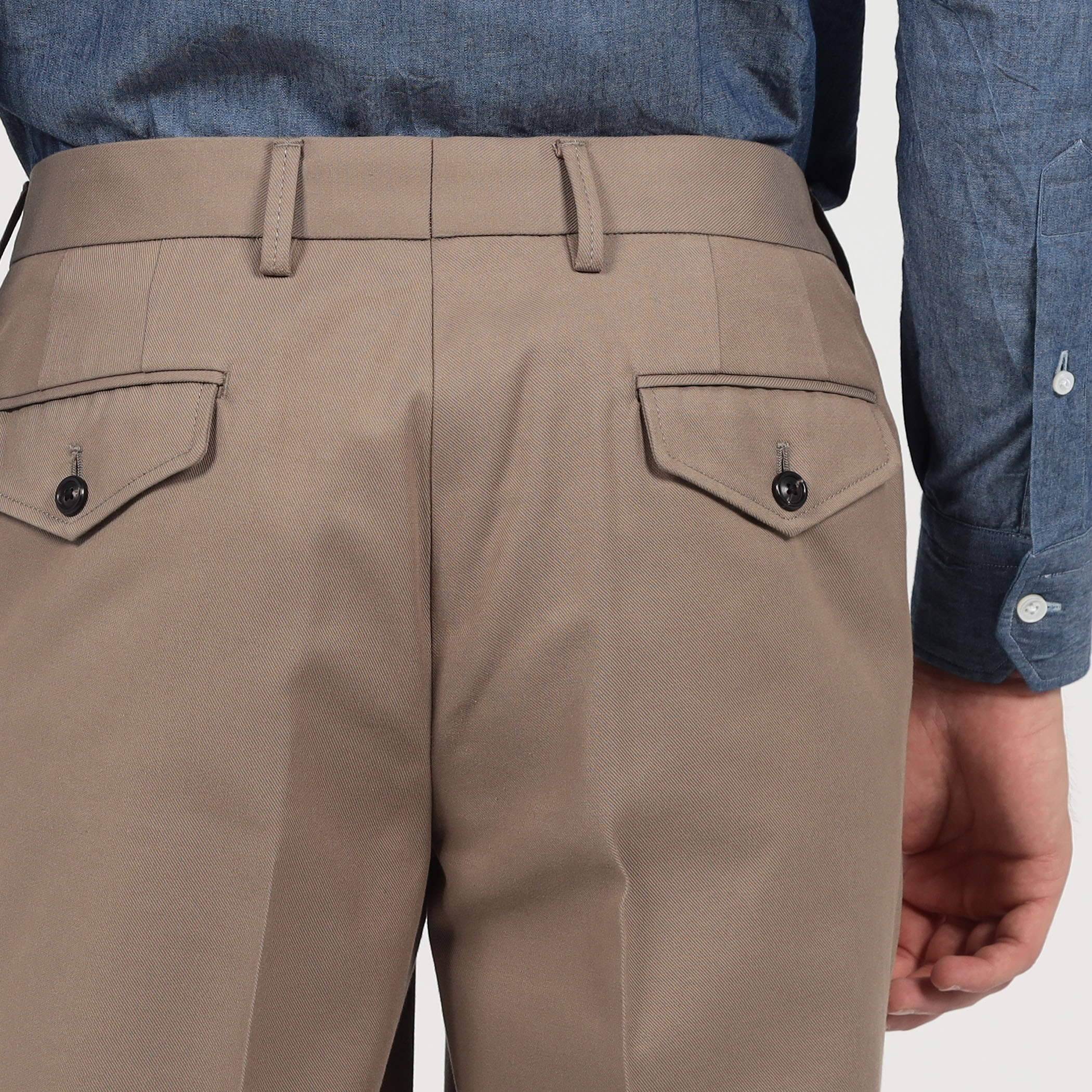 コットンウール ノープリーツパンツ SONDRIO｜トゥモローランド 公式サイト