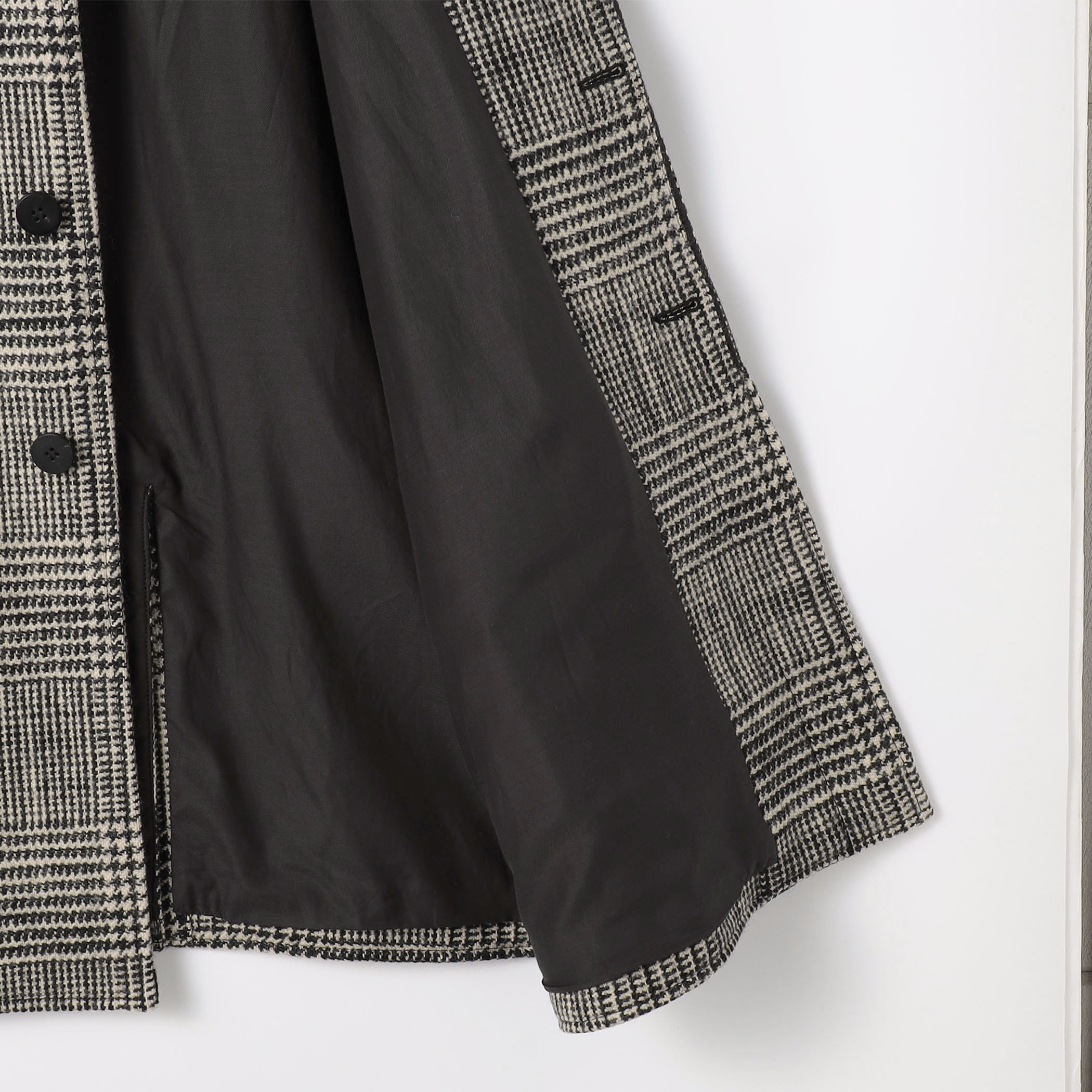 グレナカートチェック ステンカラーコート｜トゥモローランド 公式通販