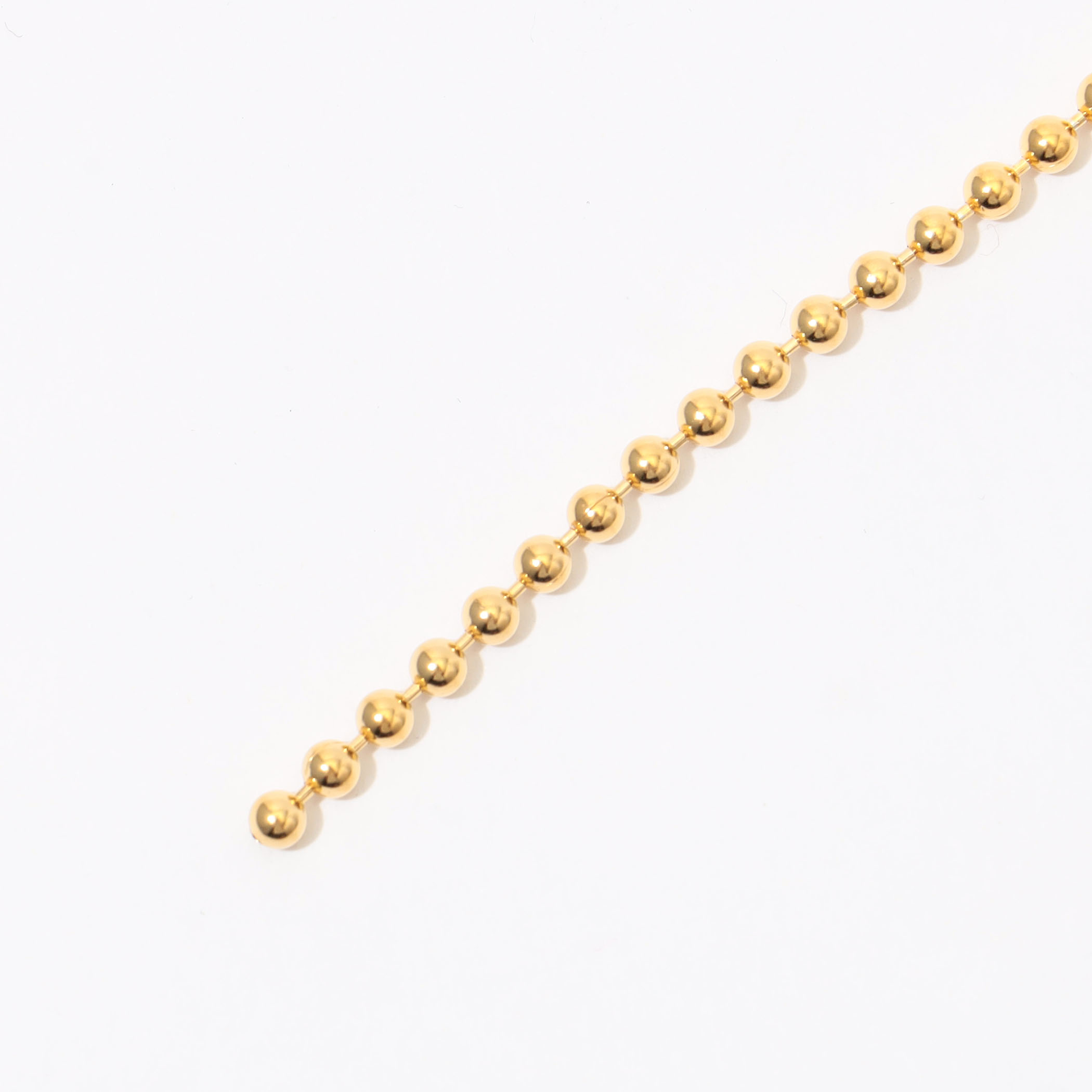 Rieukリューク ゴールドボールピアス(片耳用) item7302bb82382911ee89710242ac