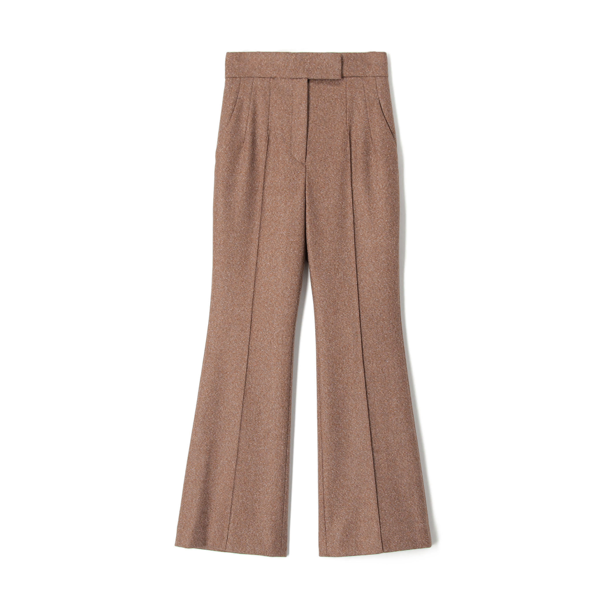 Mame Kurogouchi Melange Flannel Flare Pants ウールカシミヤ フレア