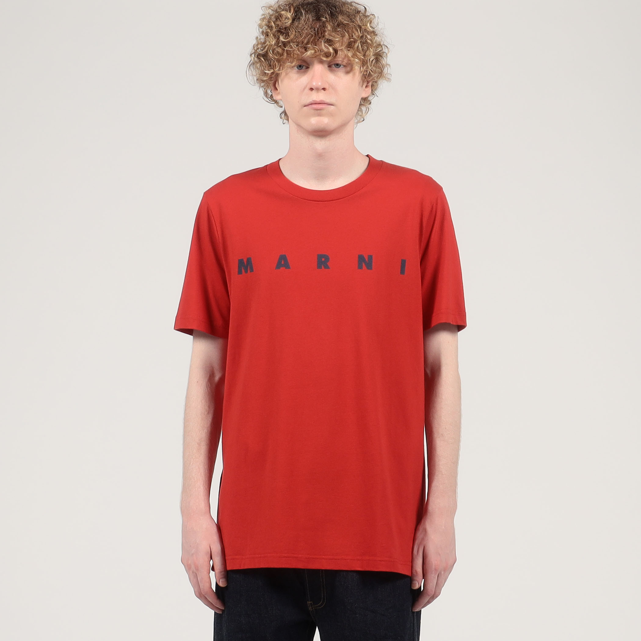 マルニ(MARNI)レッドTシャツ - Tシャツ(長袖/七分)