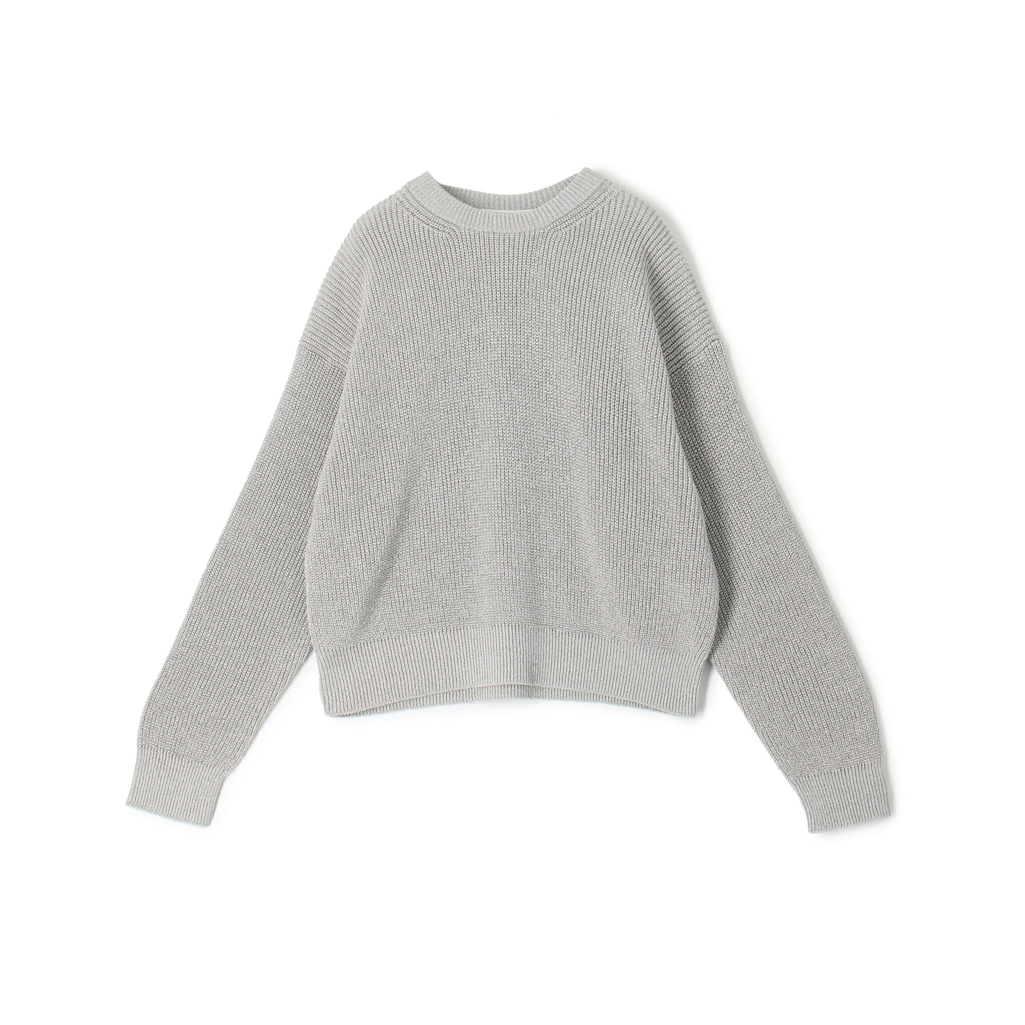 ルレックスフィッシャーマンズリブ クルーネックプルオーバー