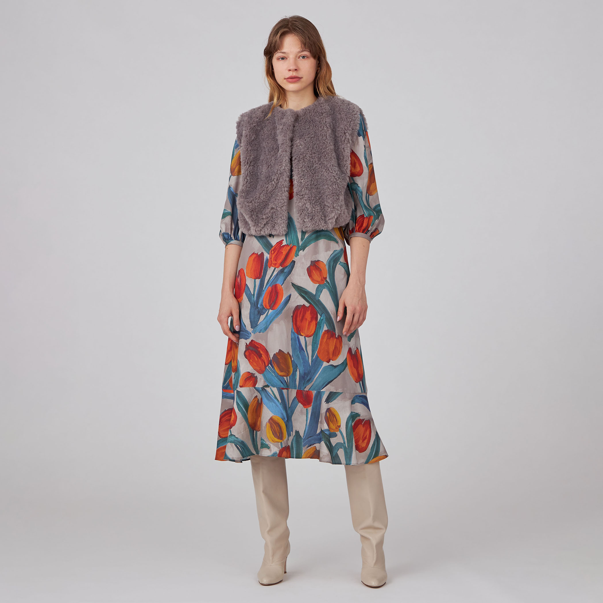 ランダムファー ショートベスト｜トゥモローランド 公式通販