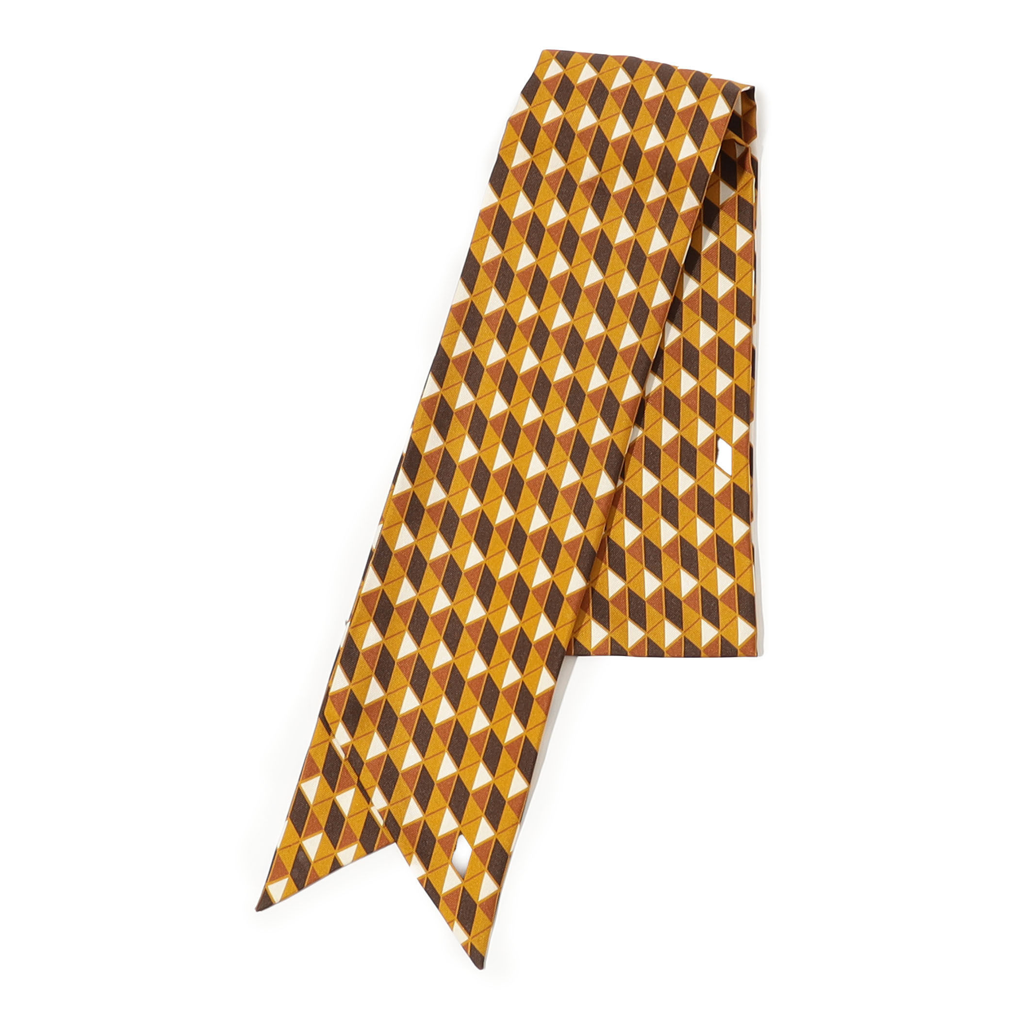 TOMORROWLAND ジオメトリック柄 シルクスカーフ