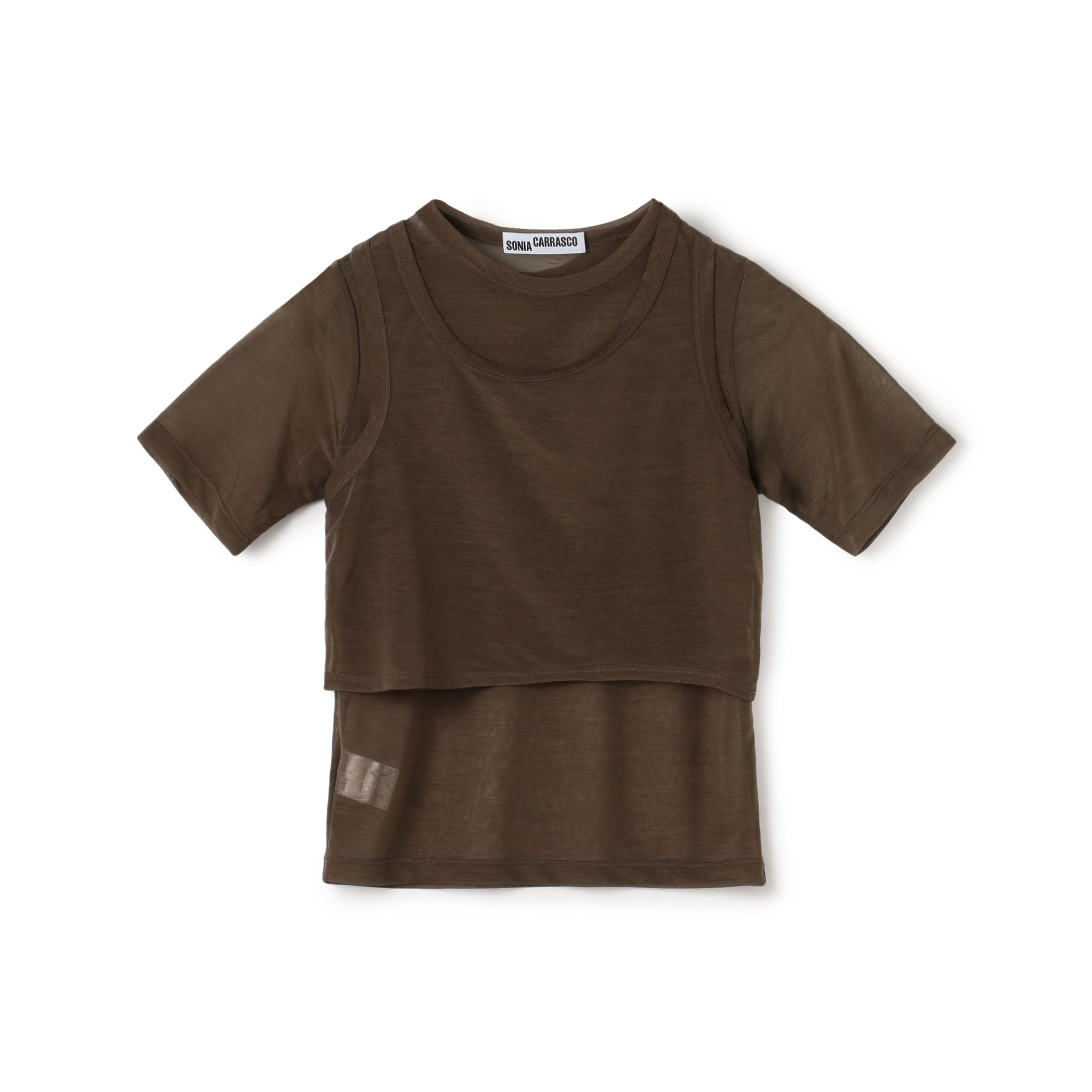 SONIA CARRASCO SHORT SLEEVES TOP