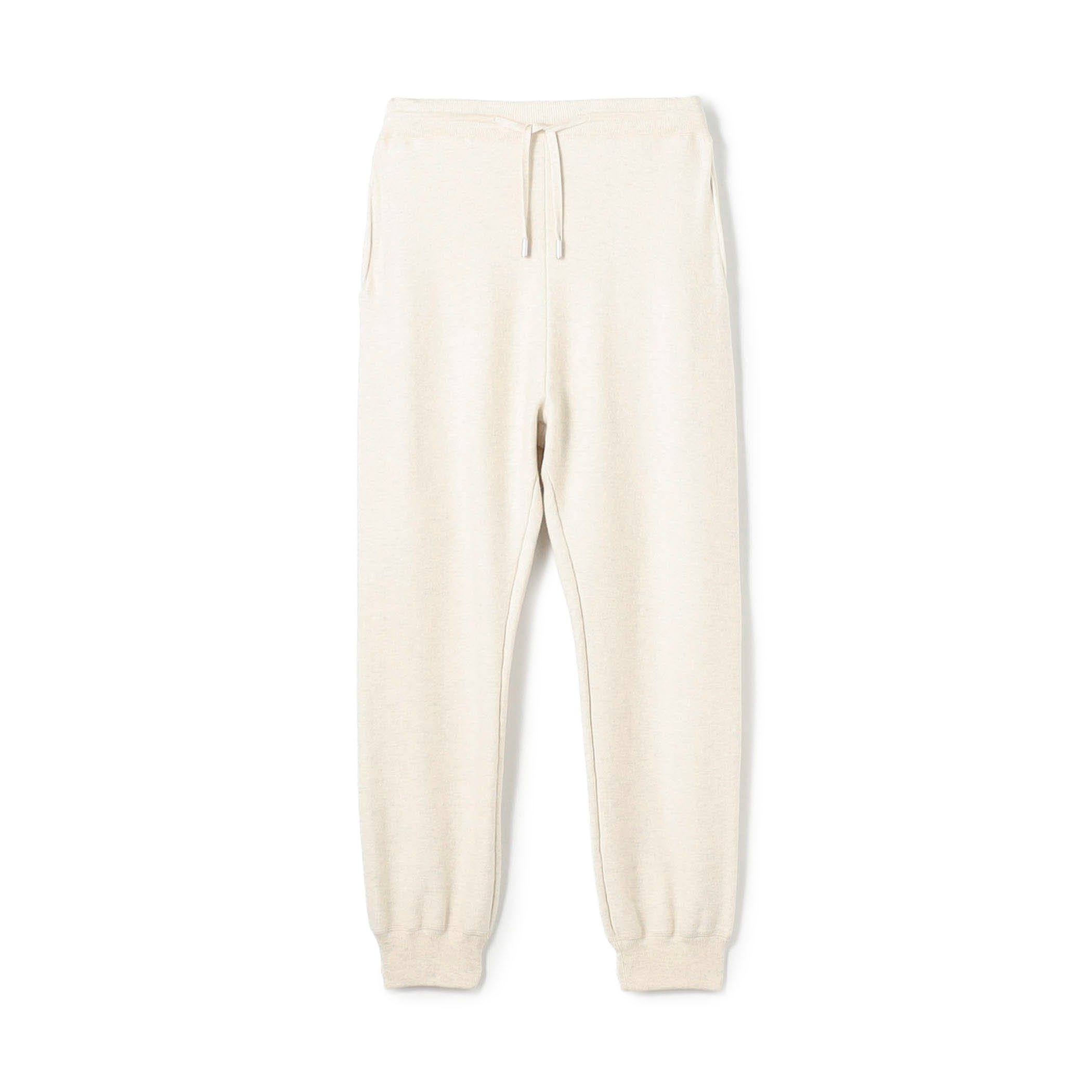 コットンナイロンスウェットニット イージーパンツ