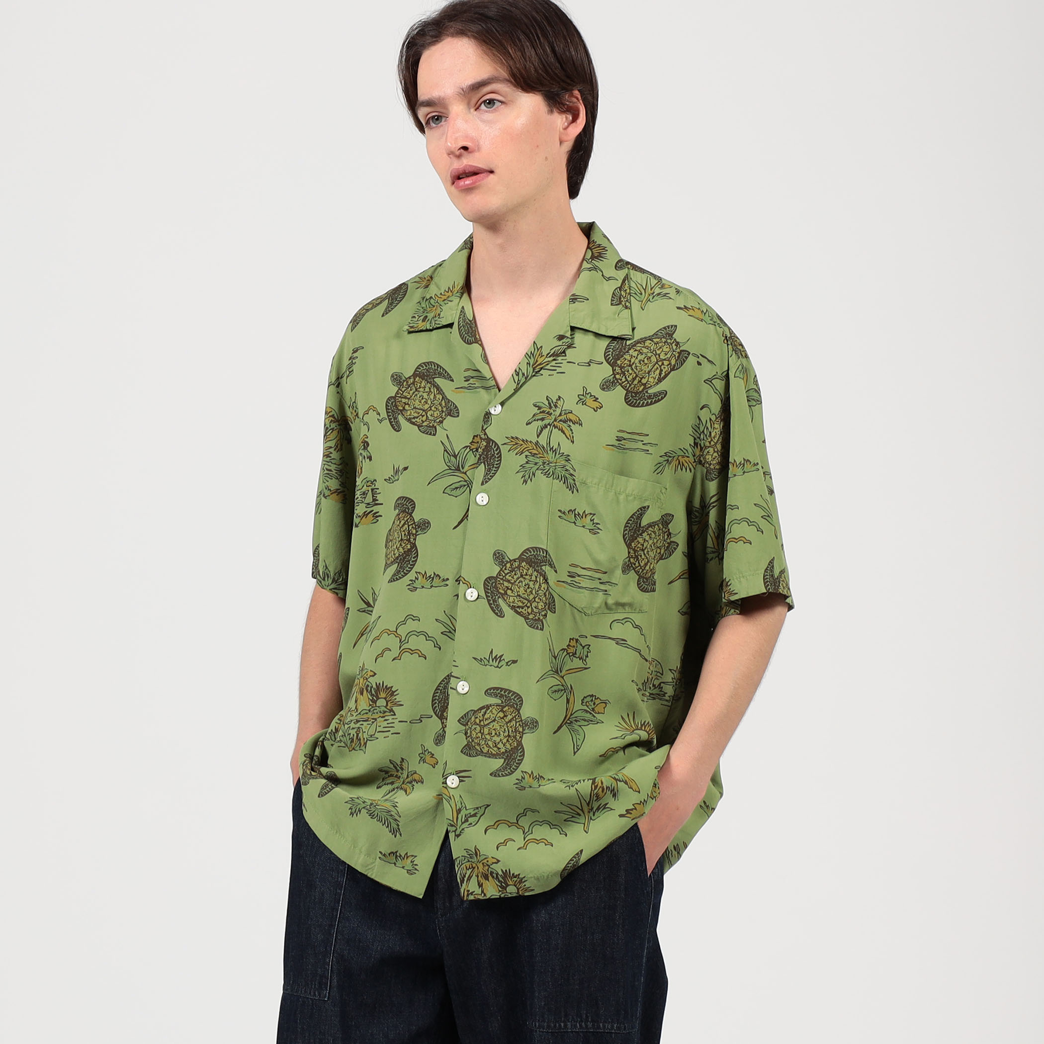 TWOPALMS アロハシャツ　ワンピース　セット 別注】TWO PALMS レーヨン アロハシャツ｜トゥモローランド 公式サイト
