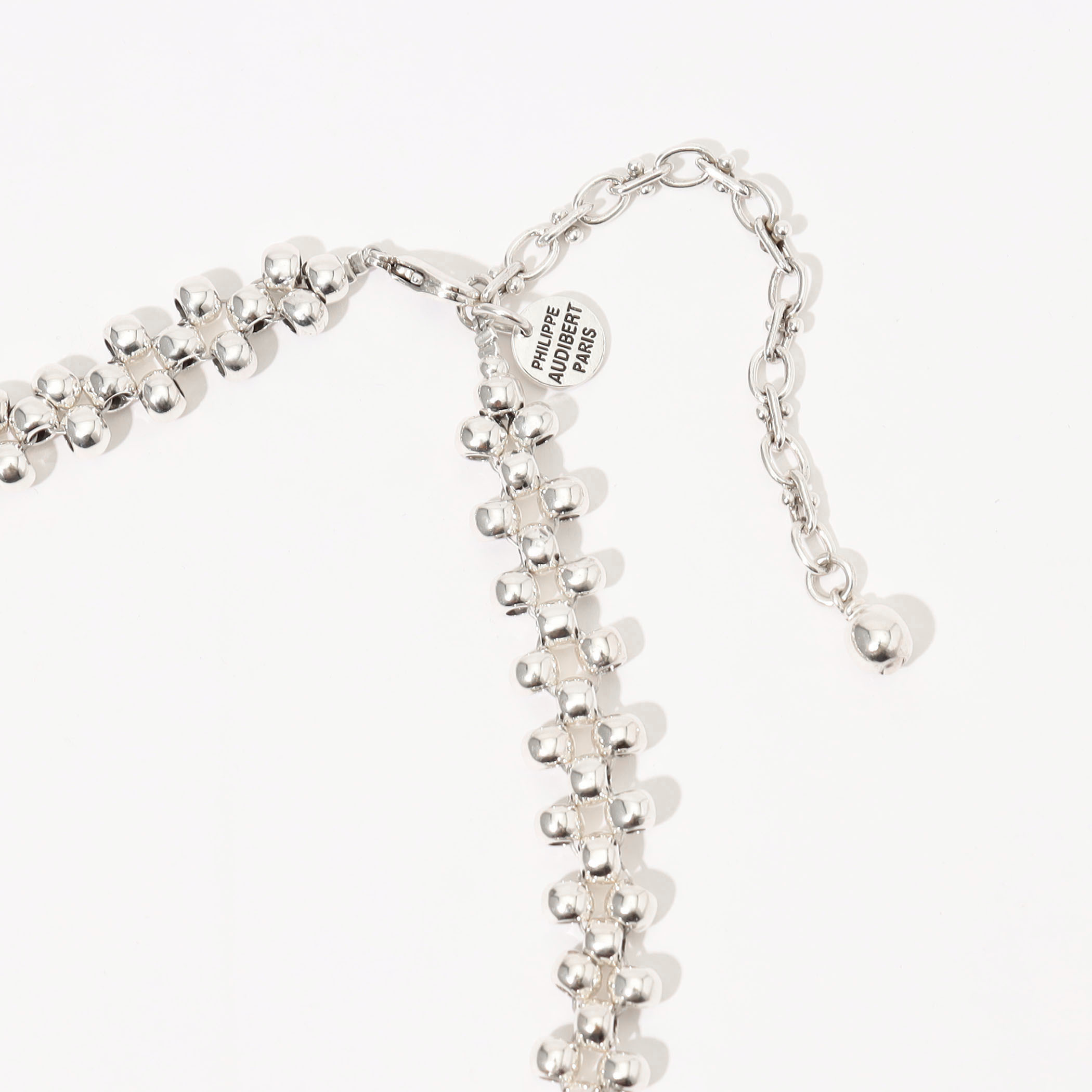 PHILIPPE AUDIBERT Max choker シルバーネックレス｜トゥモローランド