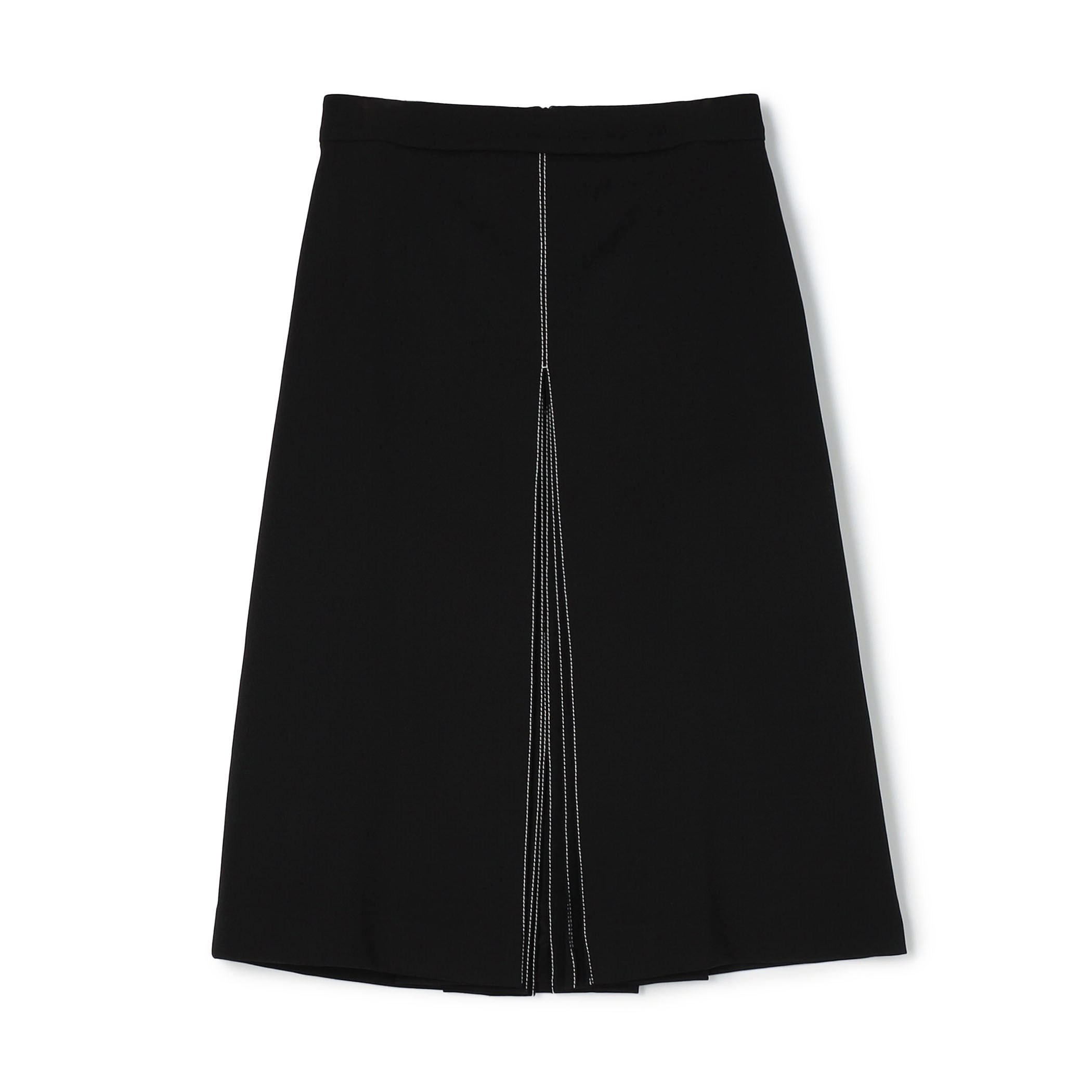 PARTOW BAY SKIRT ウールストレッチ ミディスカート
