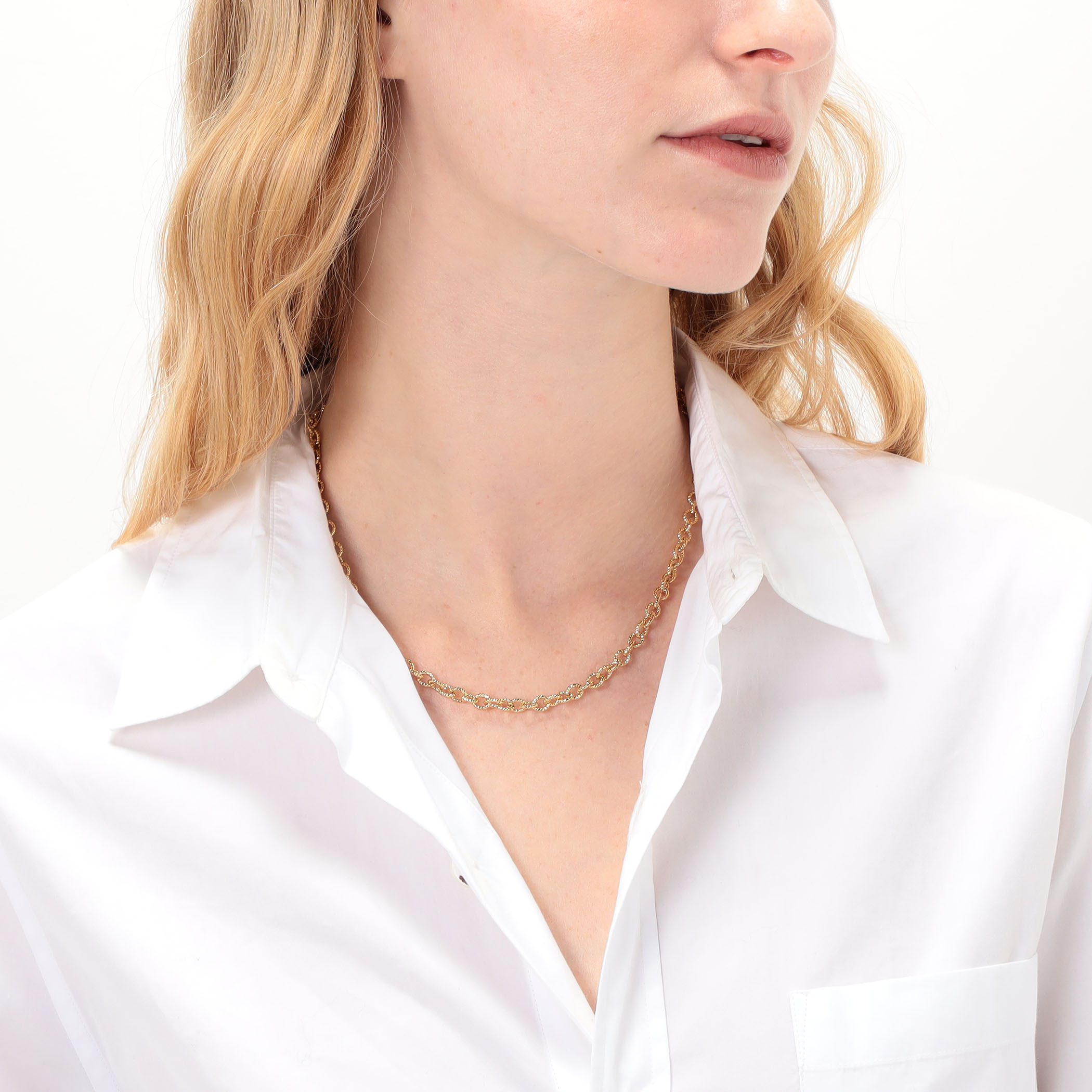 別注】PHILIPPE AUDIBERT Stina laiton ゴールドネックレス