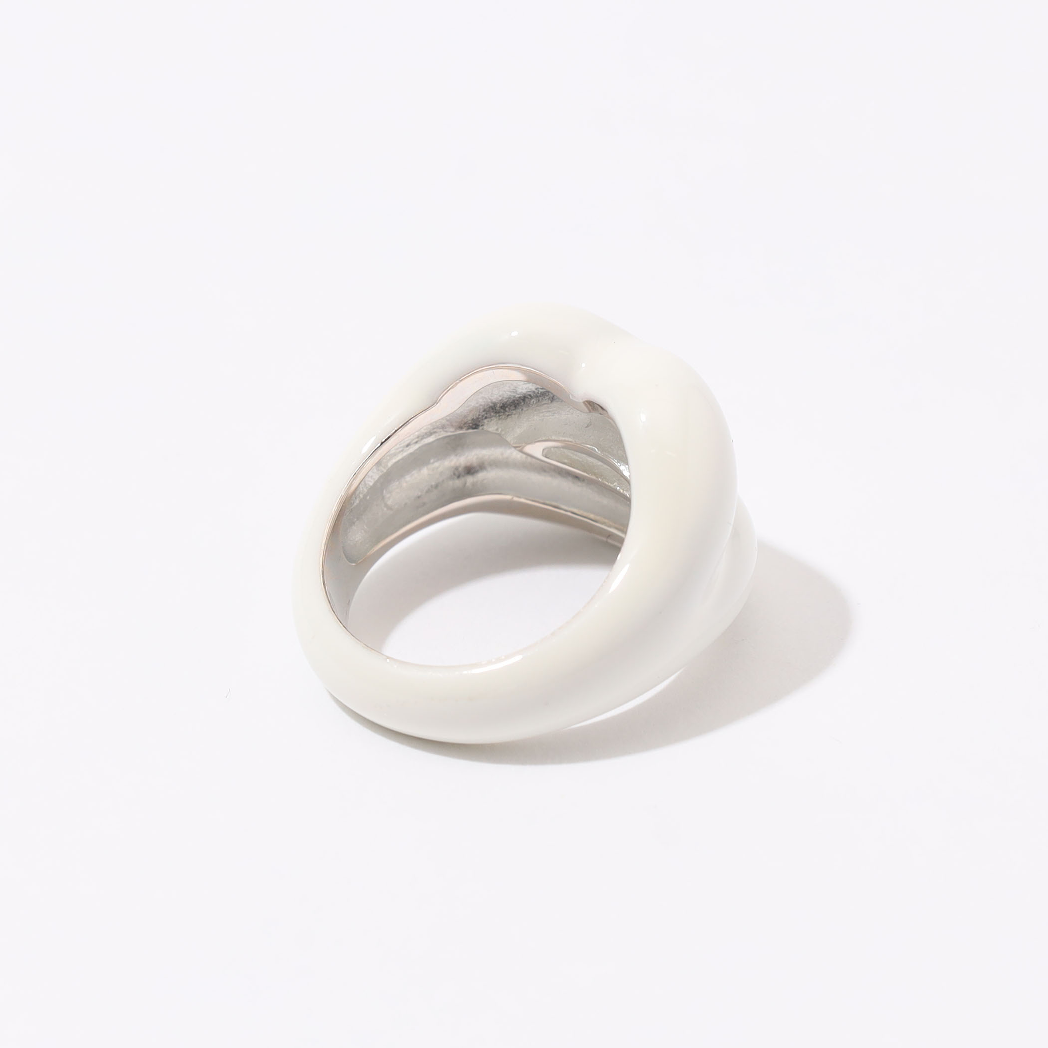 HOTLIPS BY SOLANGE リップモチーフリング　ブラック　約12号 HOTLIPS BY SOLANGE リップモチーフリング｜トゥモローランド