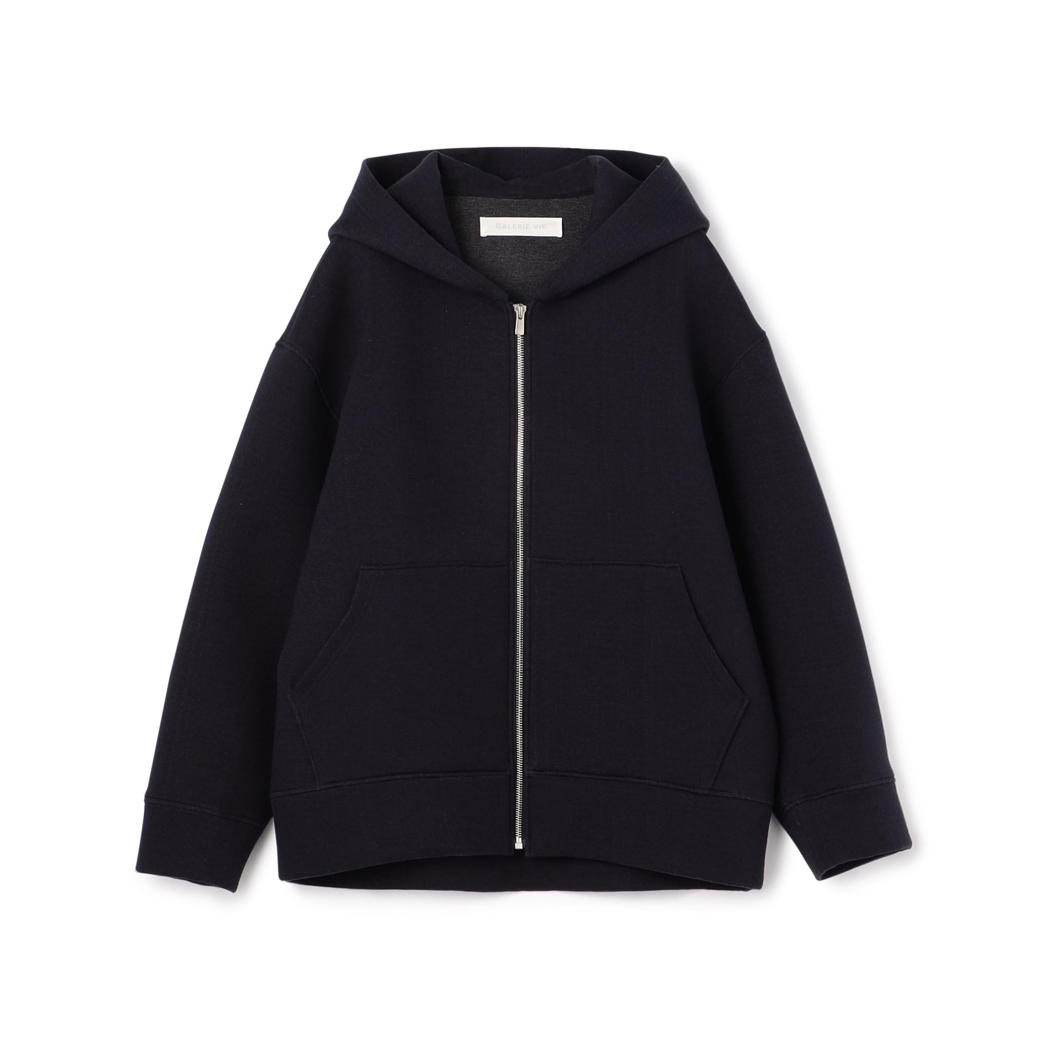 ■ダンボールニット フーデッドブルゾン