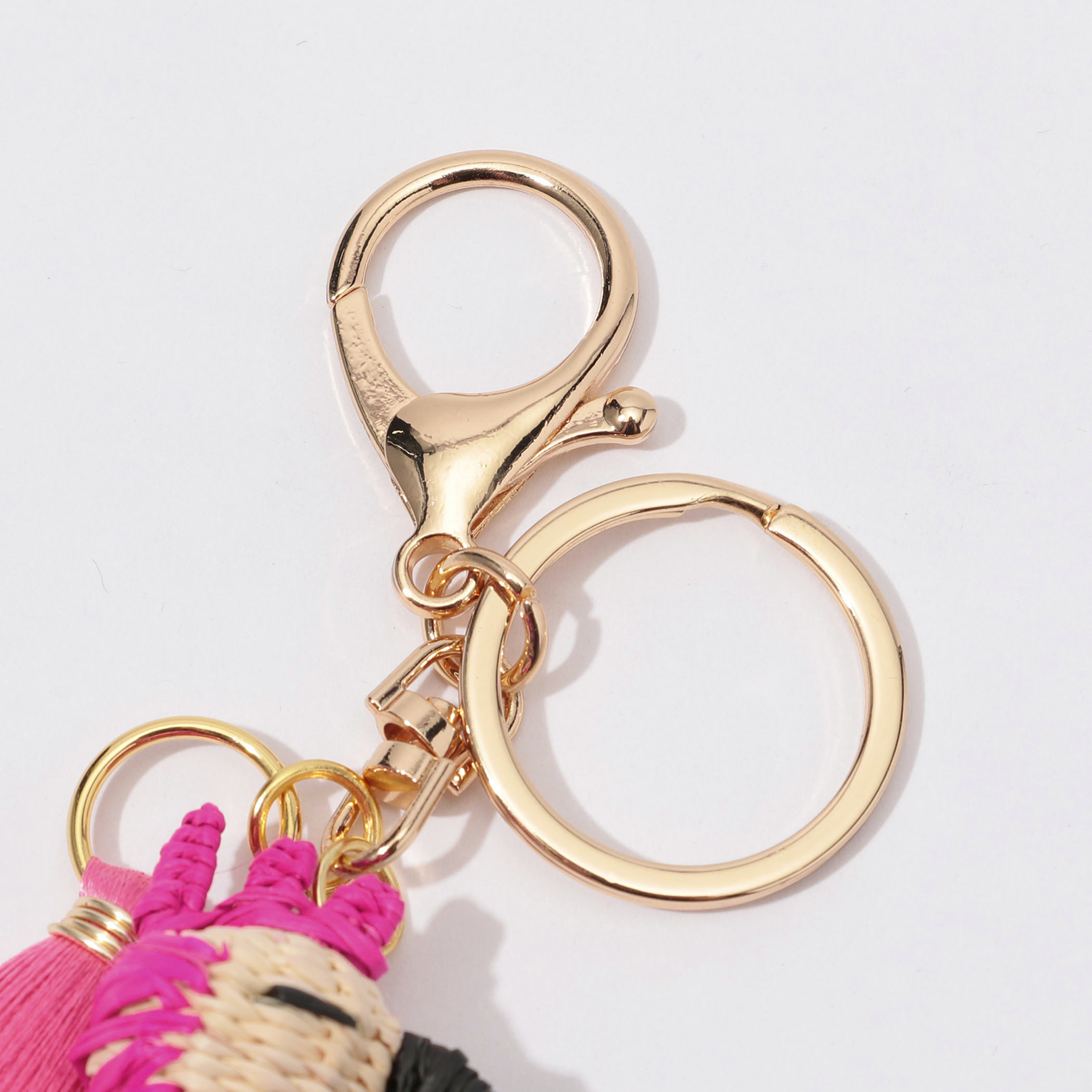 【MERCEDES SALAZAR】オレンジ keychain キーホルダー MERCEDES SALAZAR】オレンジ keychain キーホルダー