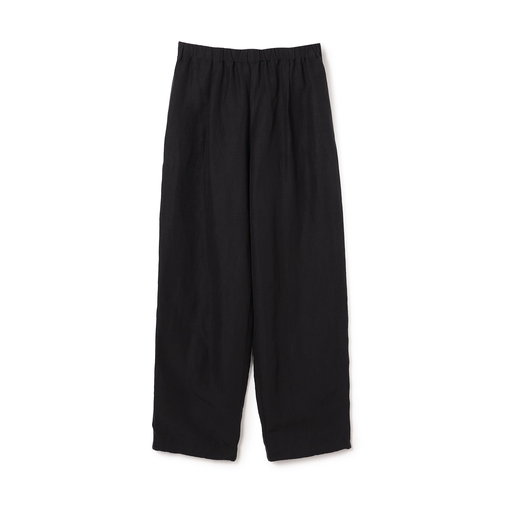 リネンキュプラシルクコンパクト イージーパンツ